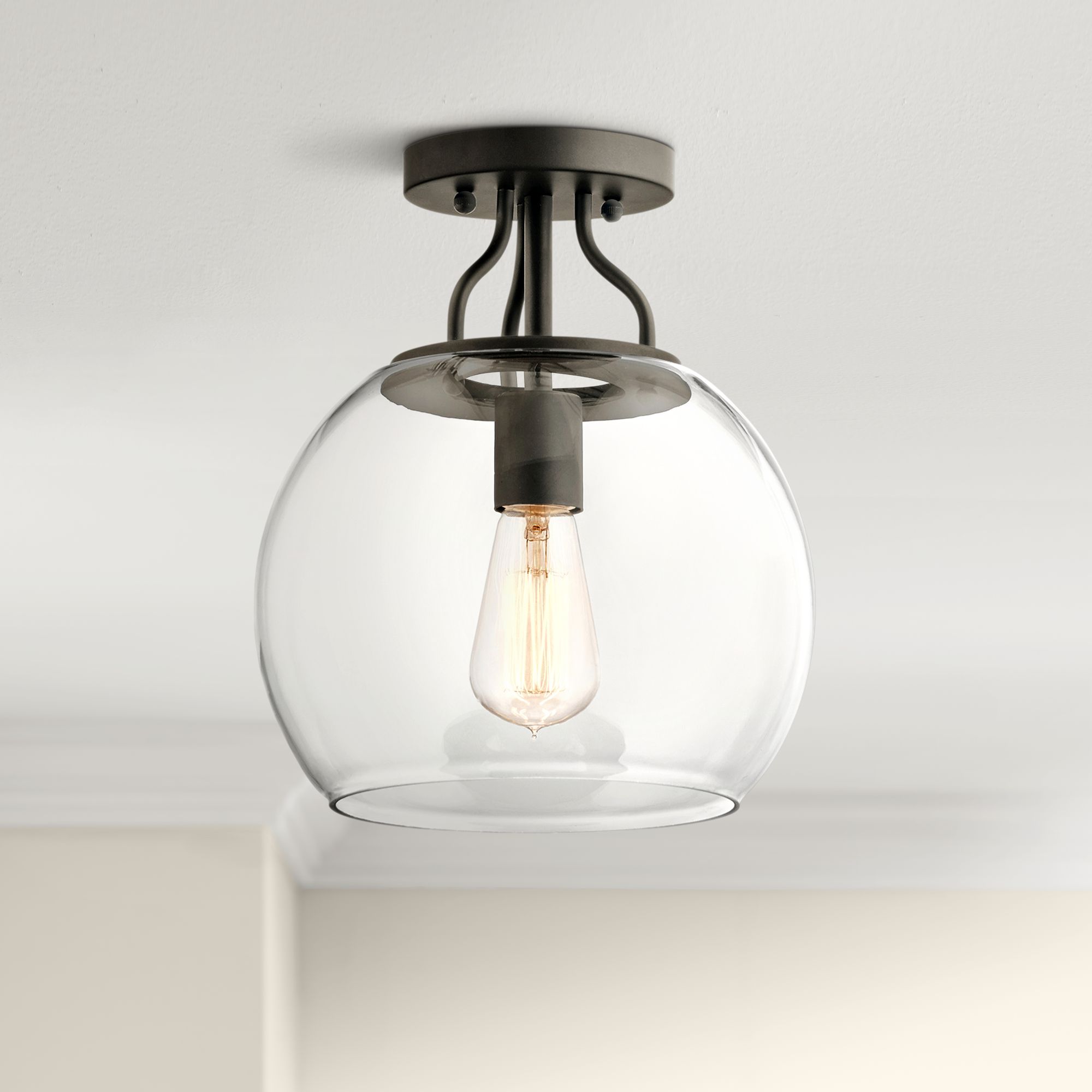 Kichler Harmony 10" Wide Olde Bronze Ceiling Light