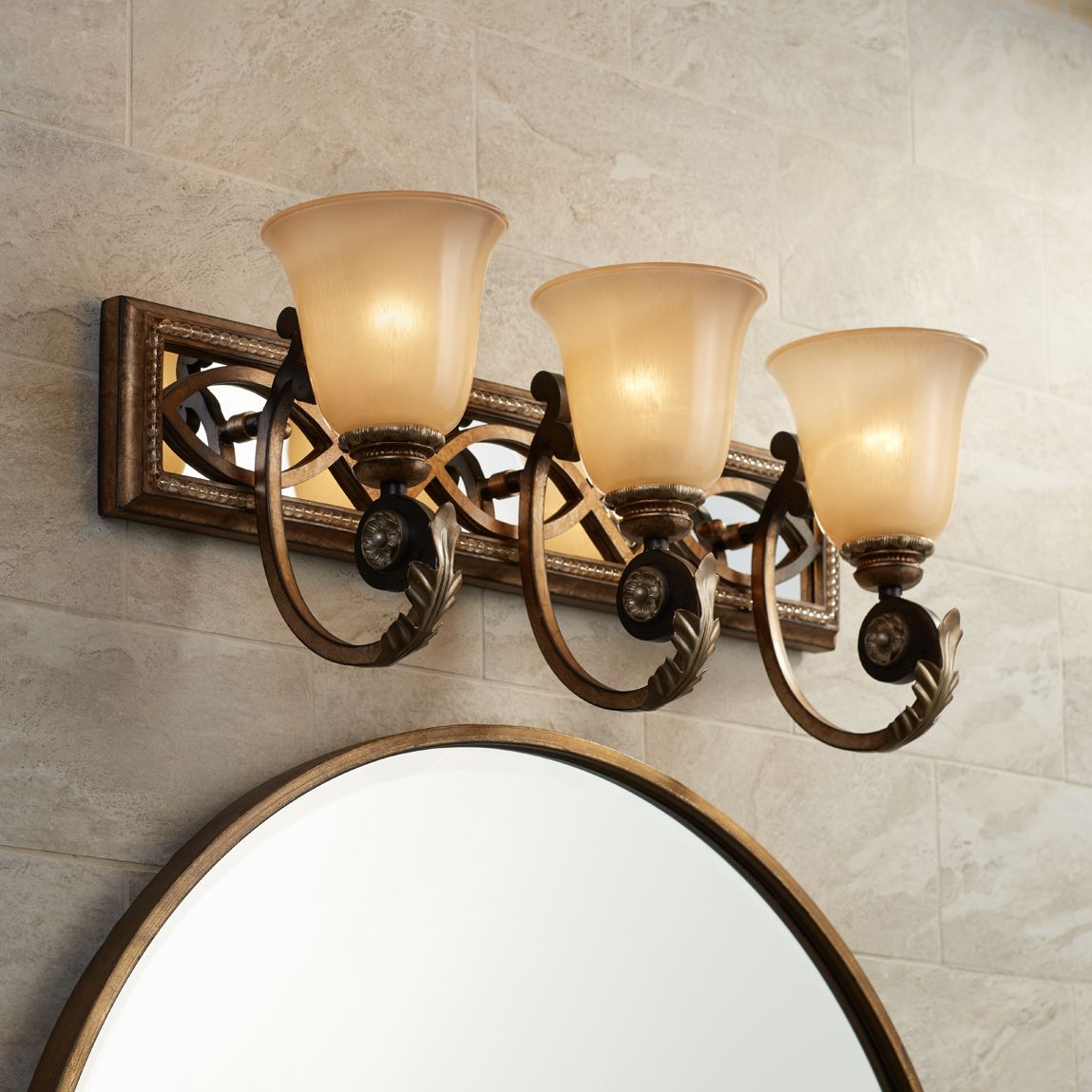 Minka Aston Court 25 3/4" Wide Bathroom Light Fixture