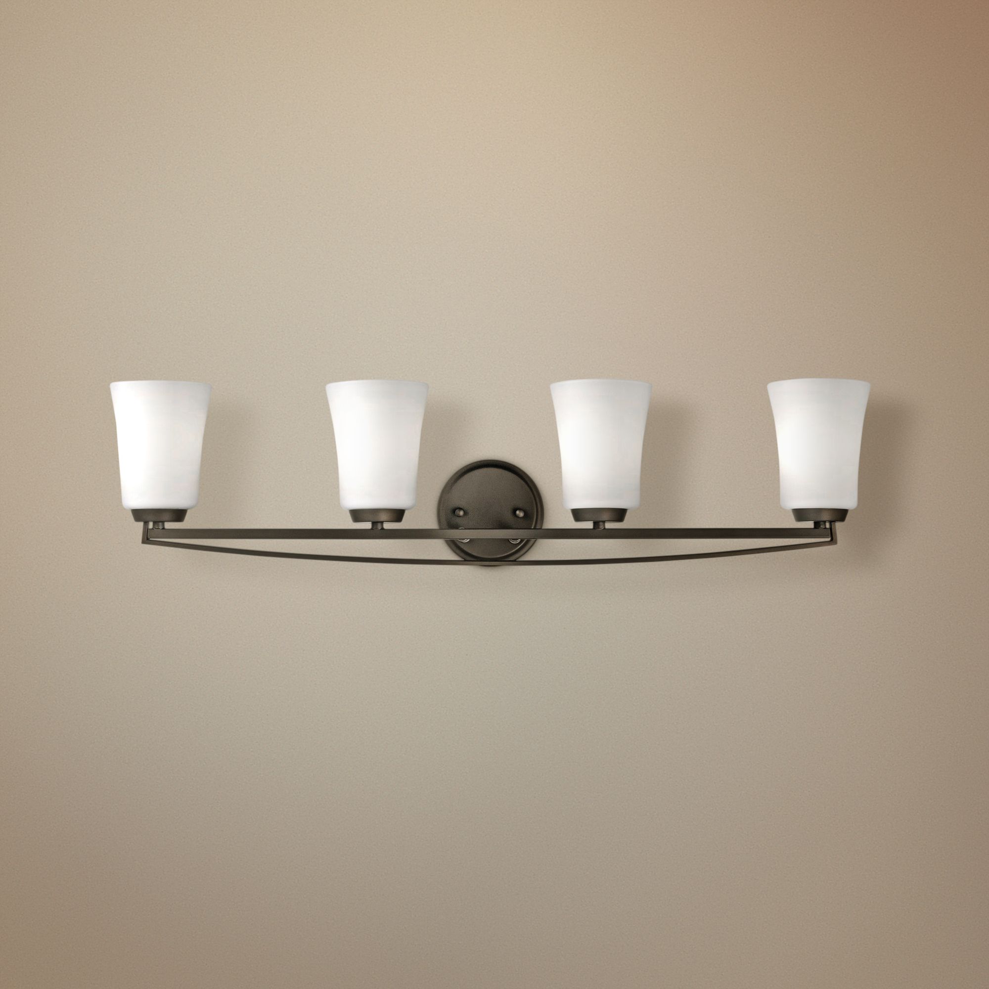 Kichler Tao 34" Wide Olde Bronze 4-Light Bath Light