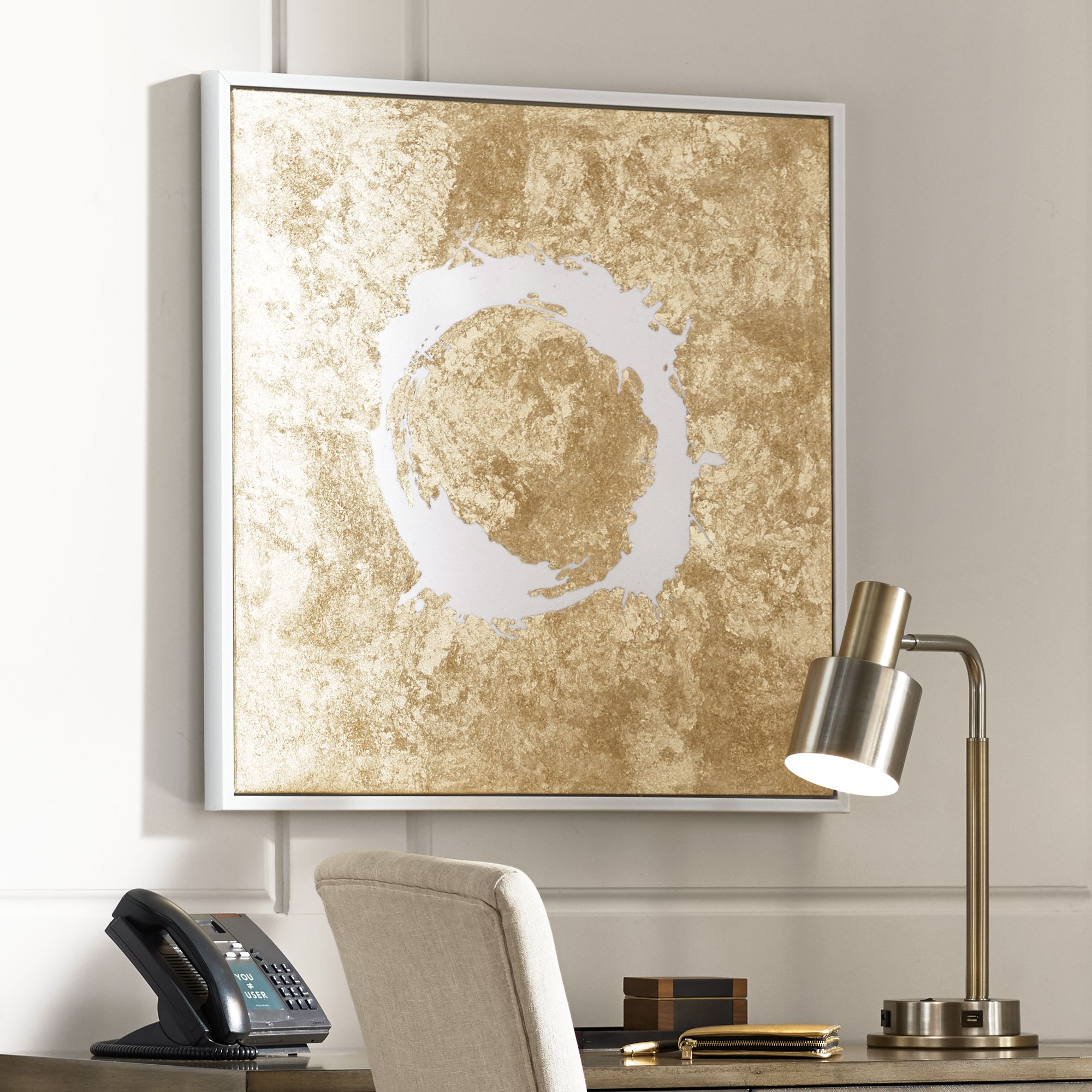 The Ring Framed Canvas Wall Art