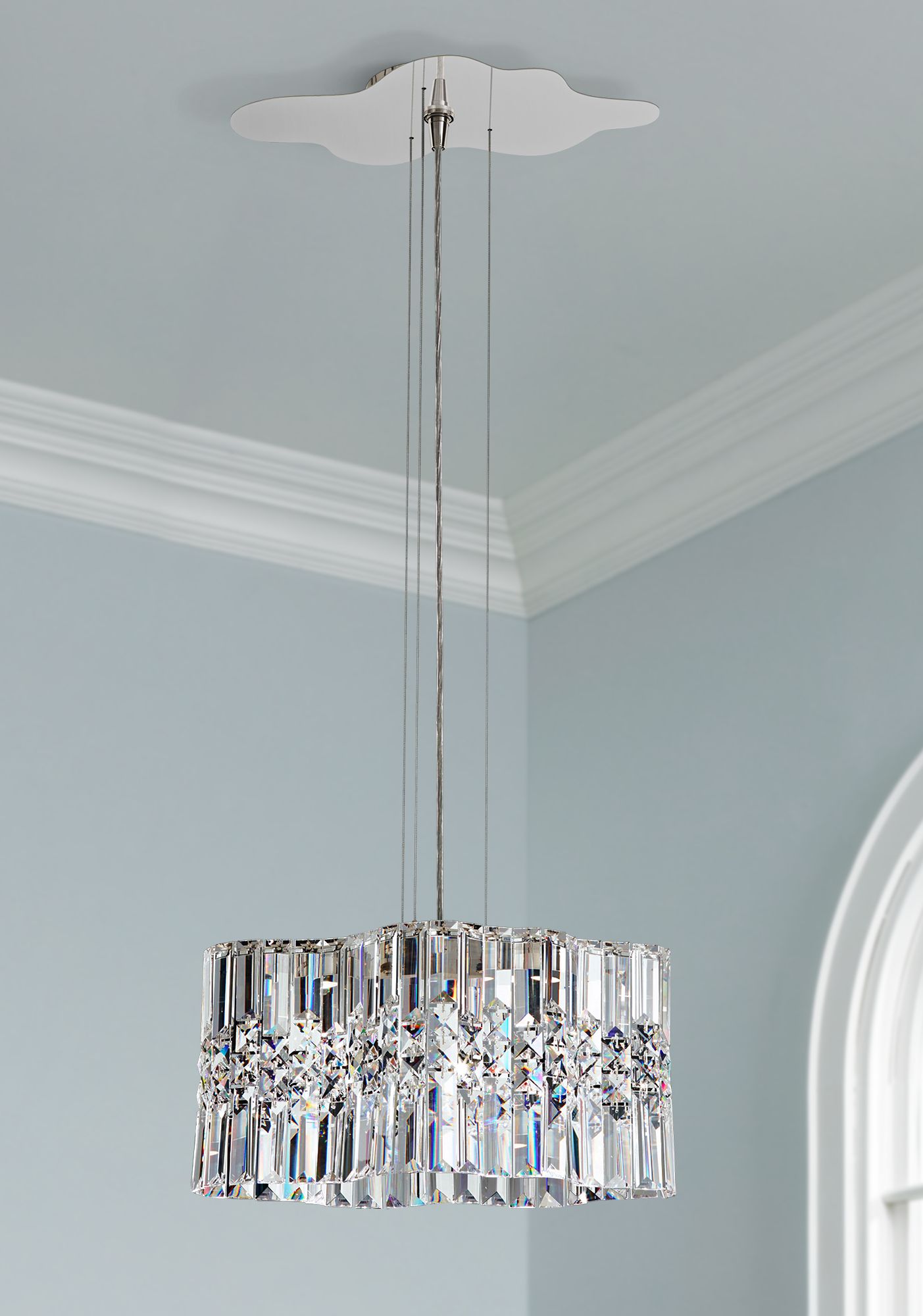 schonbek modern chandelier