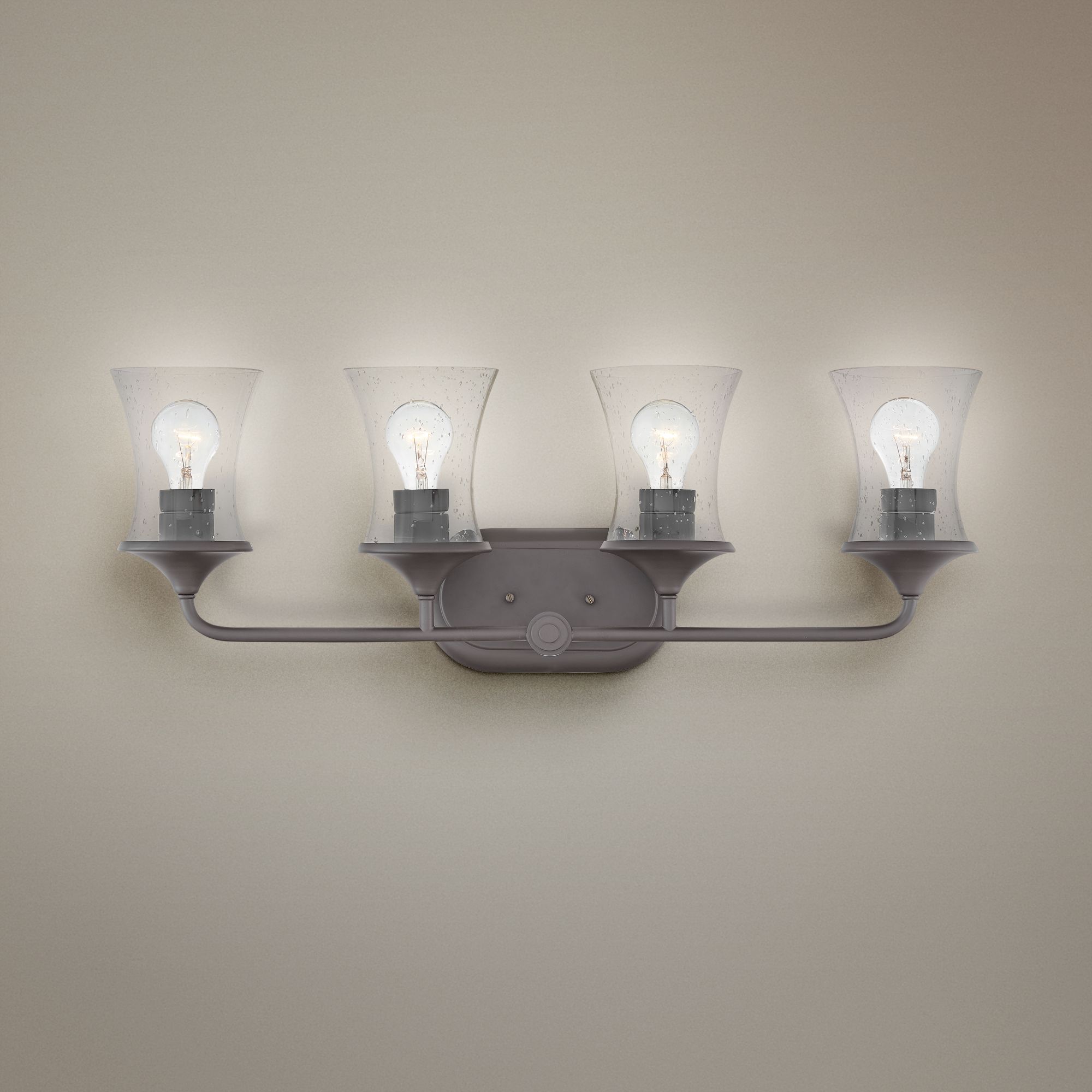 Hinkley Thistledown 30"W Buckeye Bronze 4-Light Bath Light