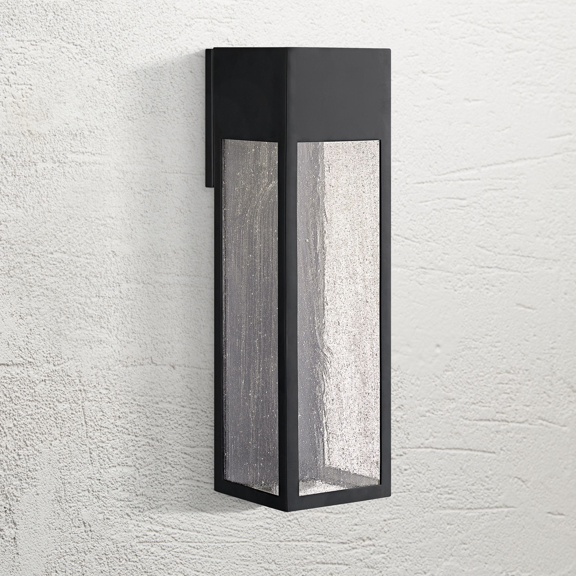 modern black outdoor lights