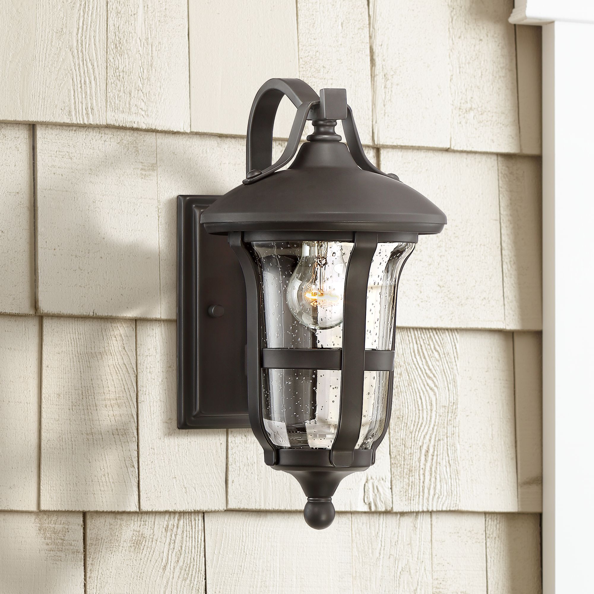 Birmingham 13 3/4" High Bronze Outdoor Wall Light