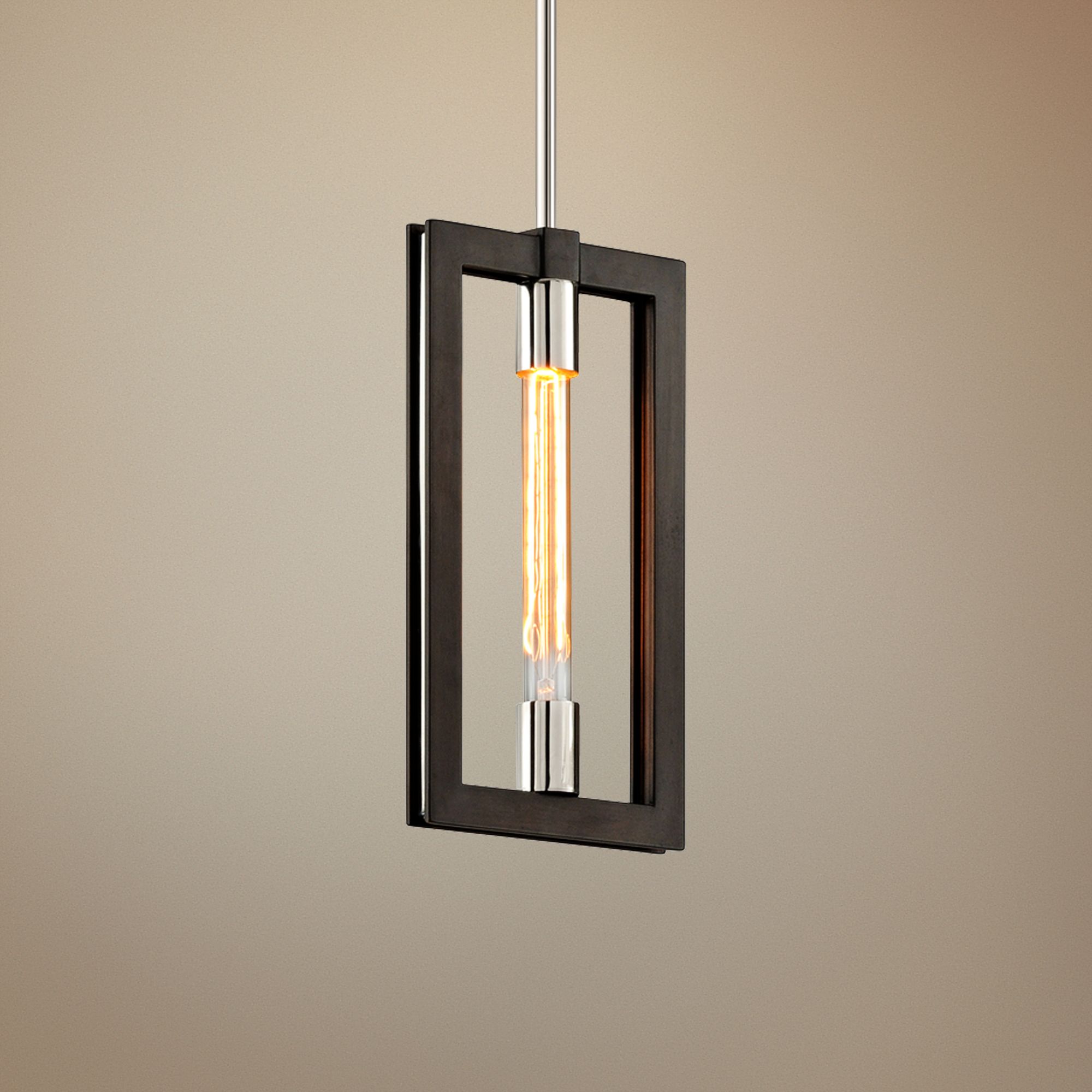 Enigma 7 3/4" Wide Bronze Mini Pendant