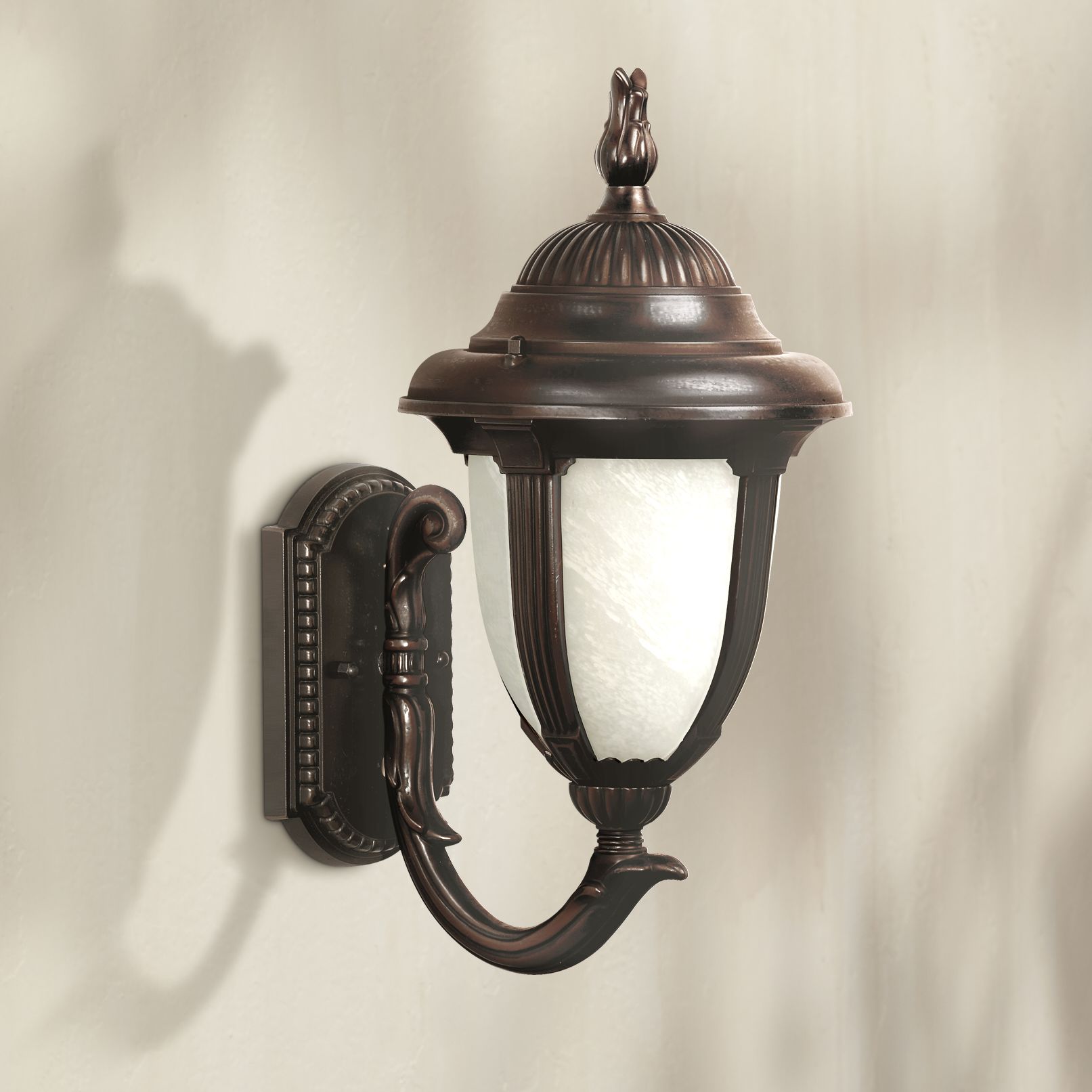 Casa Sorrento Bronze 19 1/8" High Outdoor Wall Light