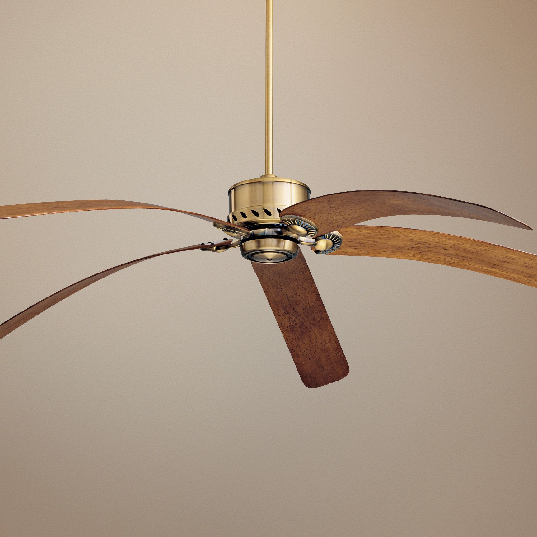 80 Emerson Maui Bay Antique Brass Ceiling Fan 45433 30862 On Popscreen