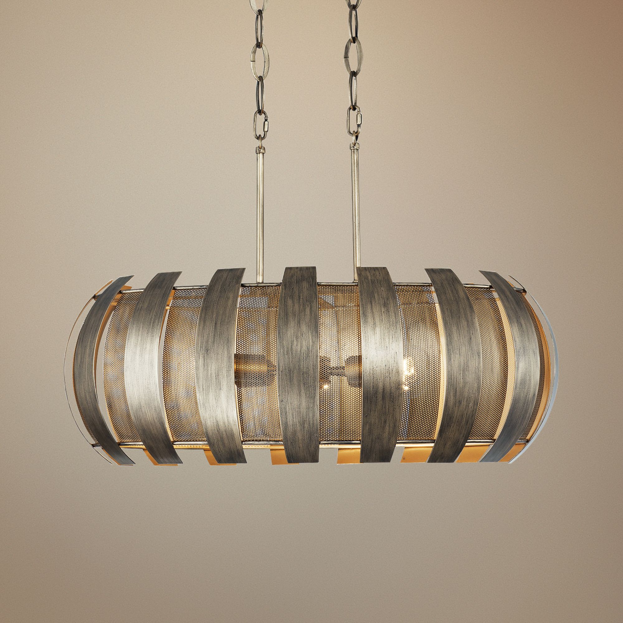 Sawyers Bar 30"W Havana Gold Kitchen Island Light Pendant