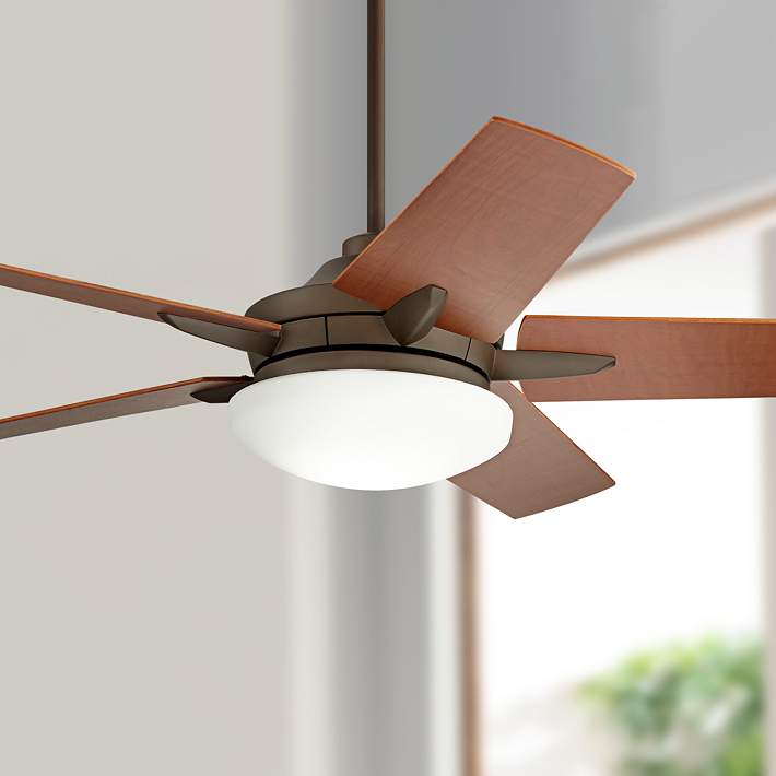 56 Casa Endeavor Bronze And Walnut Led Ceiling Fan 45f47 Lamps Plus - 30 Jules 6 Blade Ceiling Fan Light Kit Included