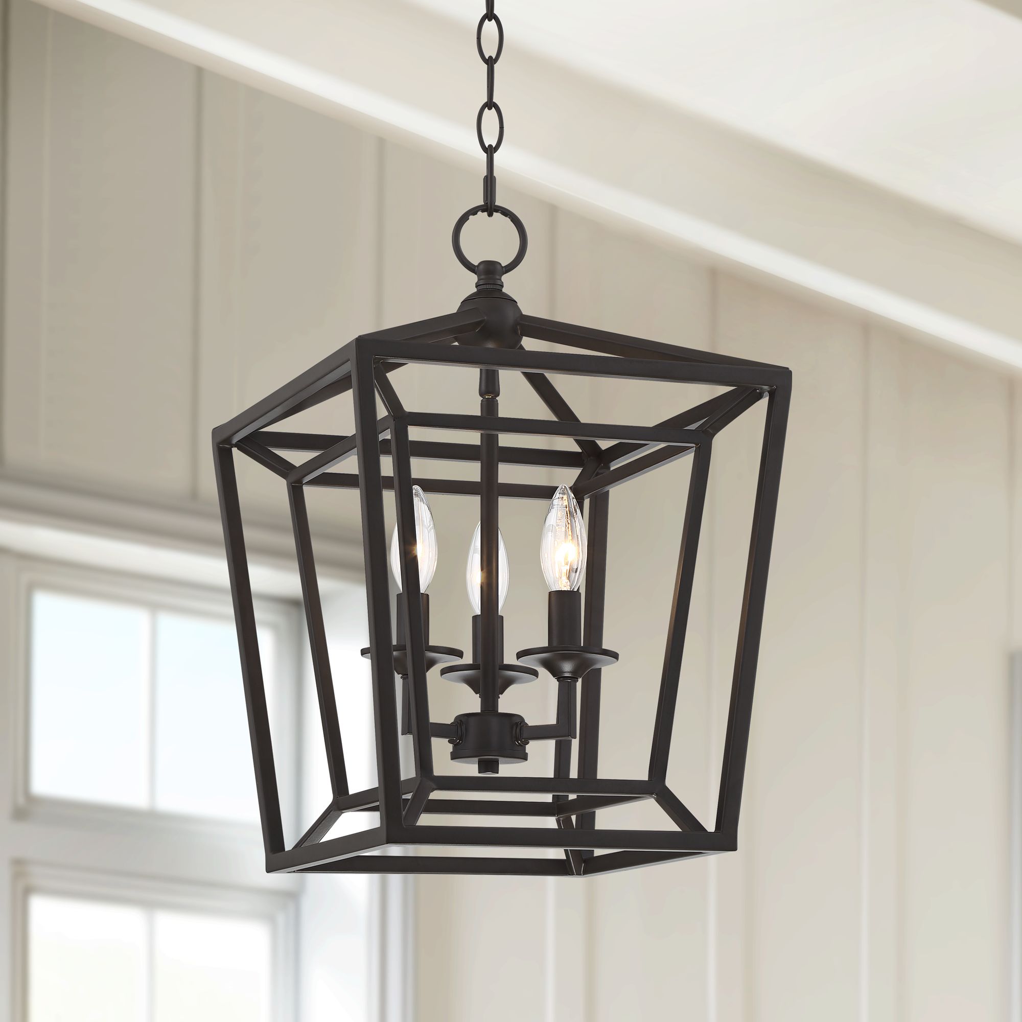 Delfina Bronze 12 1/4" Wide 3-Light Mini Entry Pendant