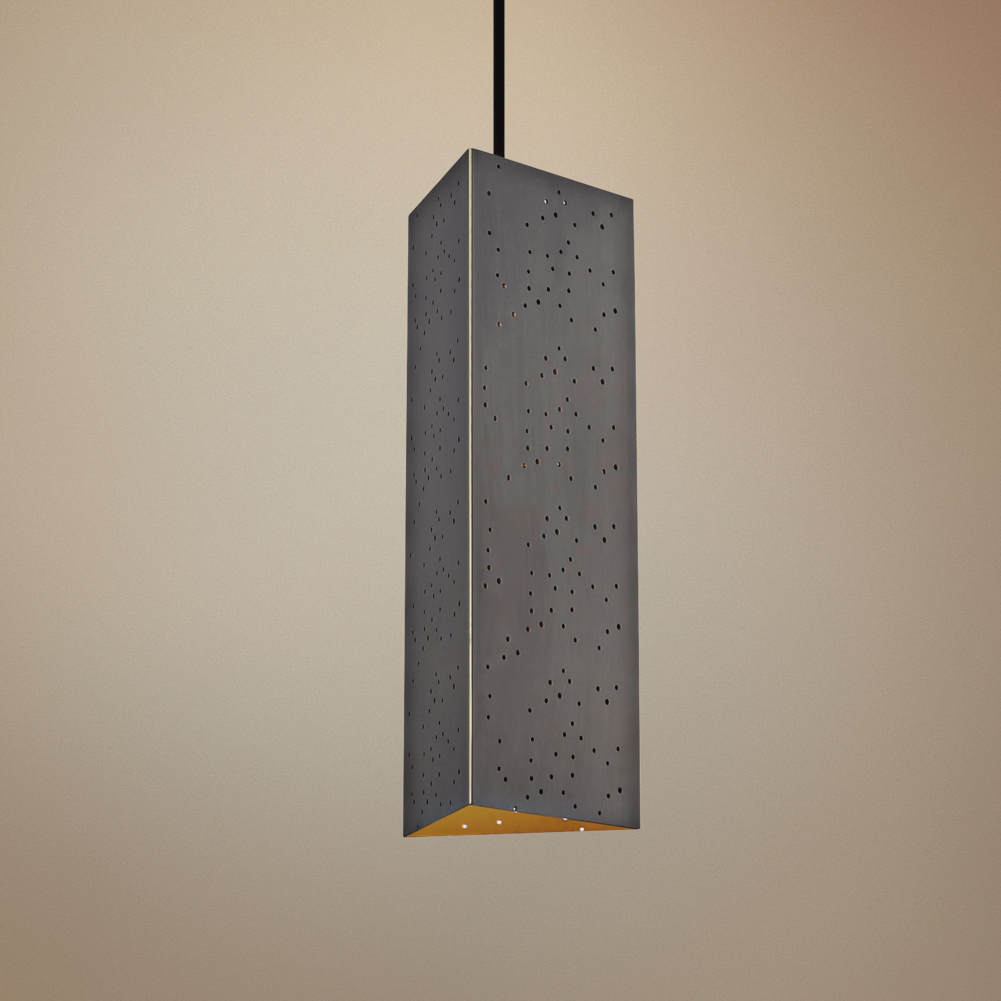 Mitzi Aiko 5 1/4" Wide Old Bronze LED Mini Pendant