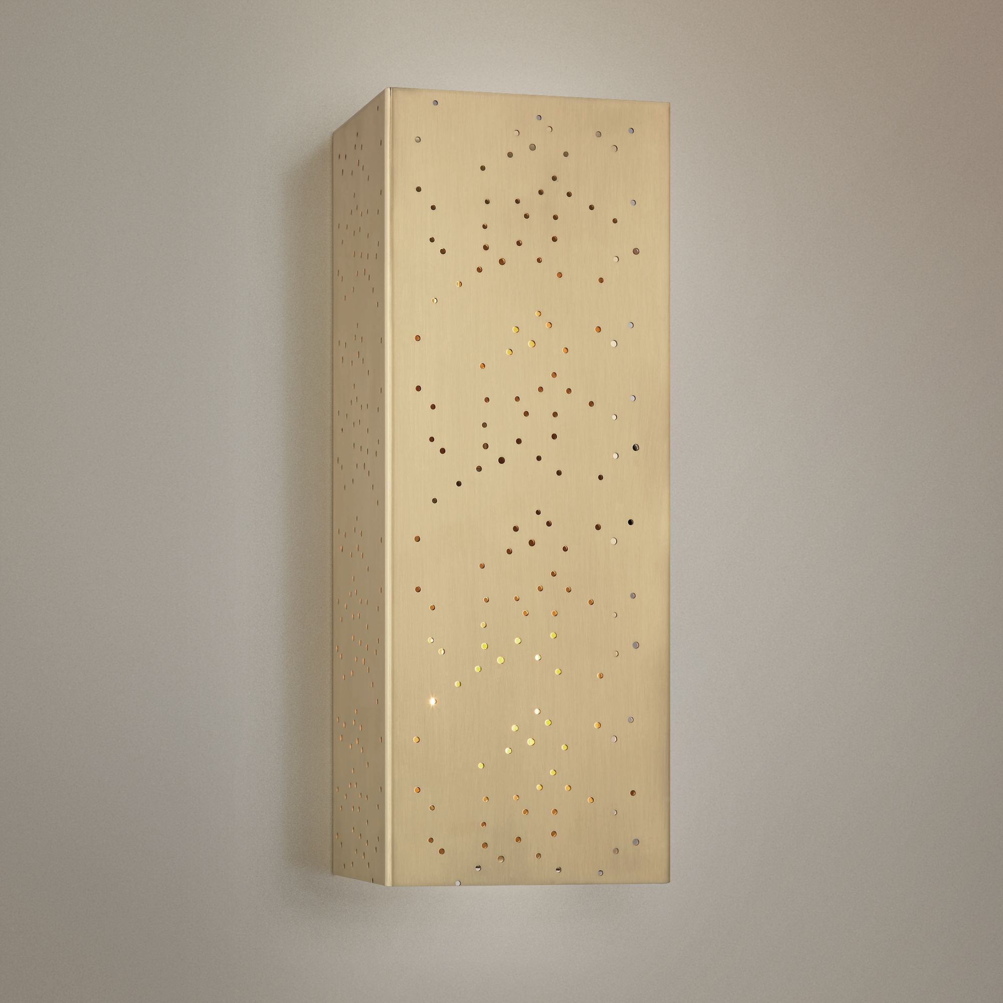 Mitzi Aiko 14 3/4" High Aged Brass Wall Sconce