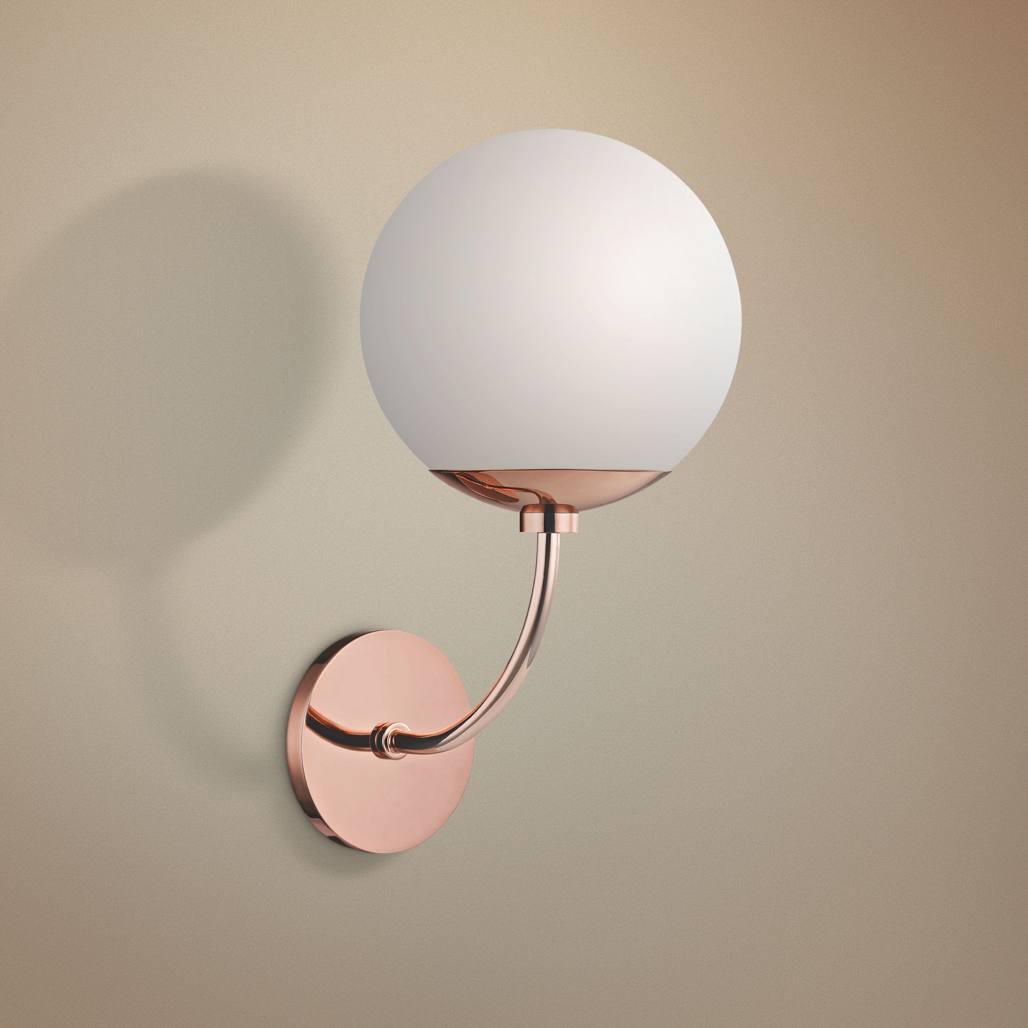 Mitzi Carrie 14 3/4" High Polished Copper Wall Sconce