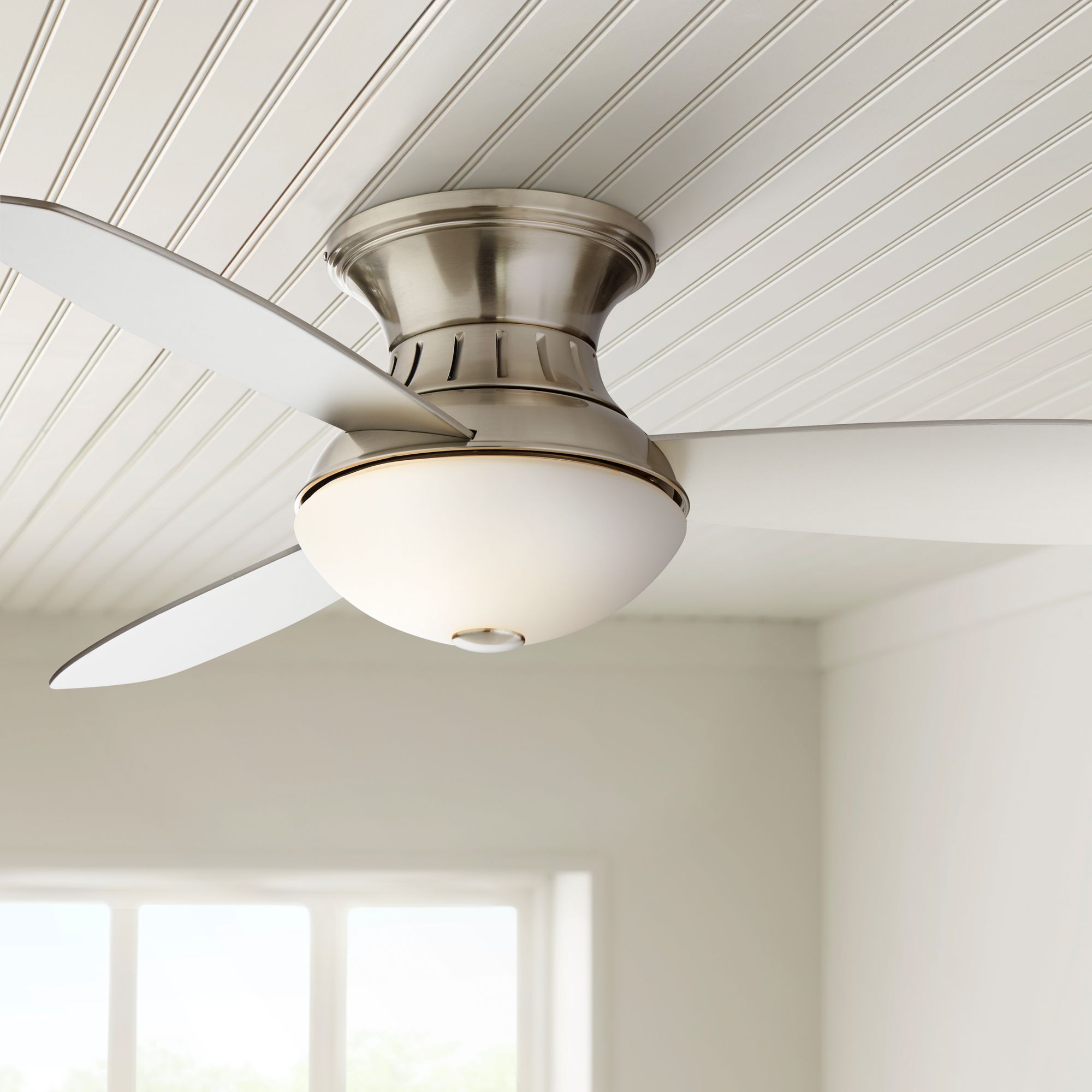 Possini Euro Design Hugger Flush Mount Ceiling Fans