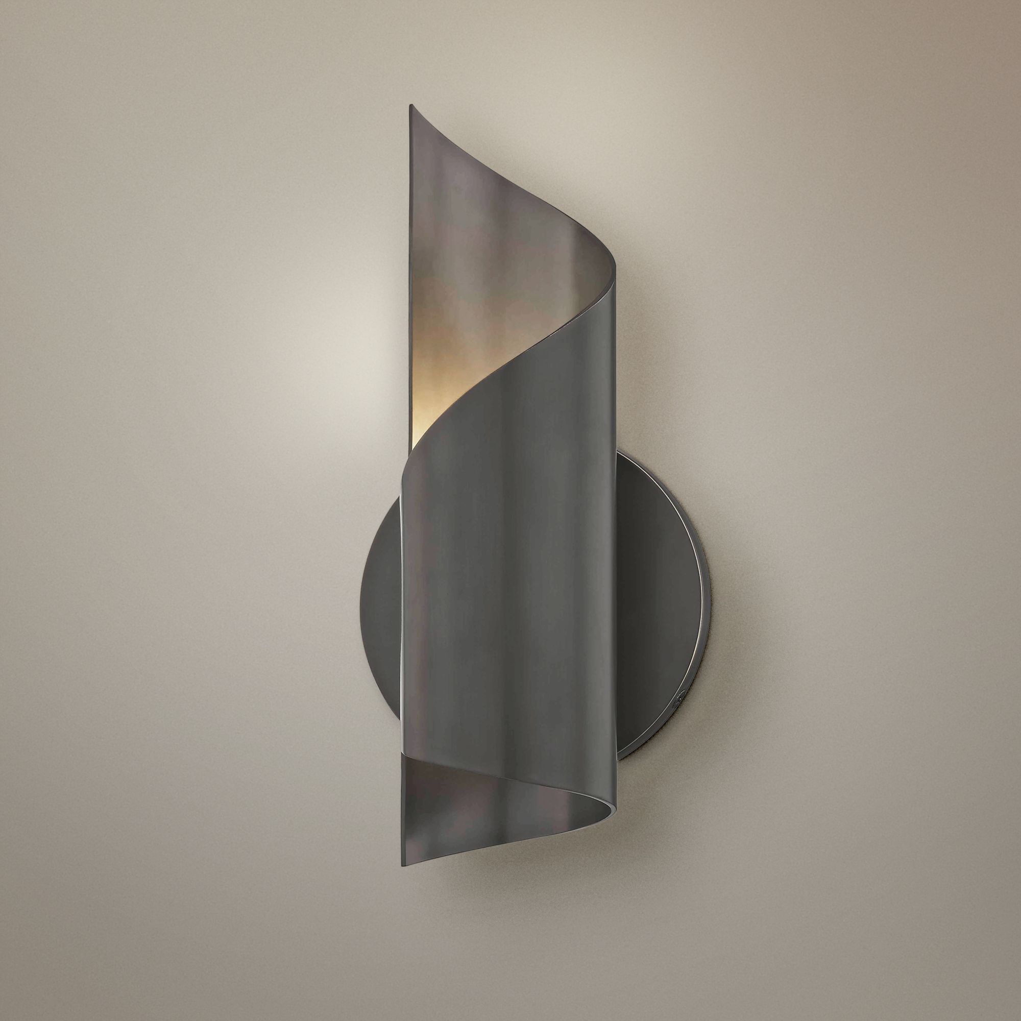 Mitzi Evie 10" High Old Bronze LED Wall Sconce