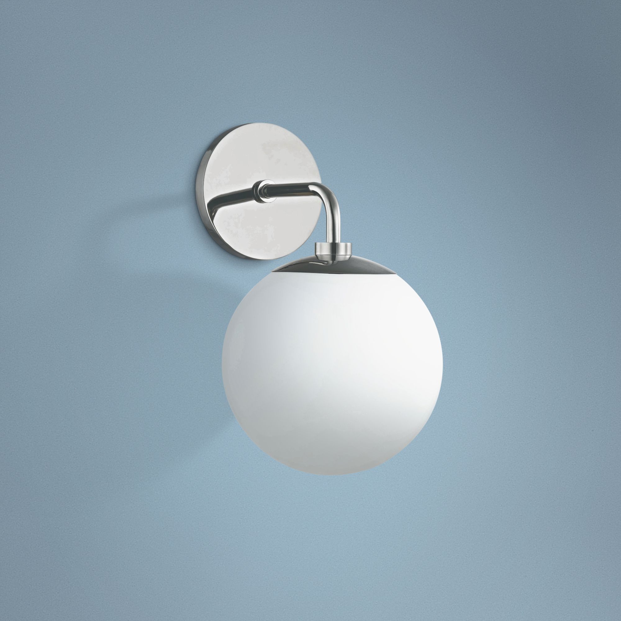 Mitzi Stella 11 1/2" High Polished Nickel Wall Sconce