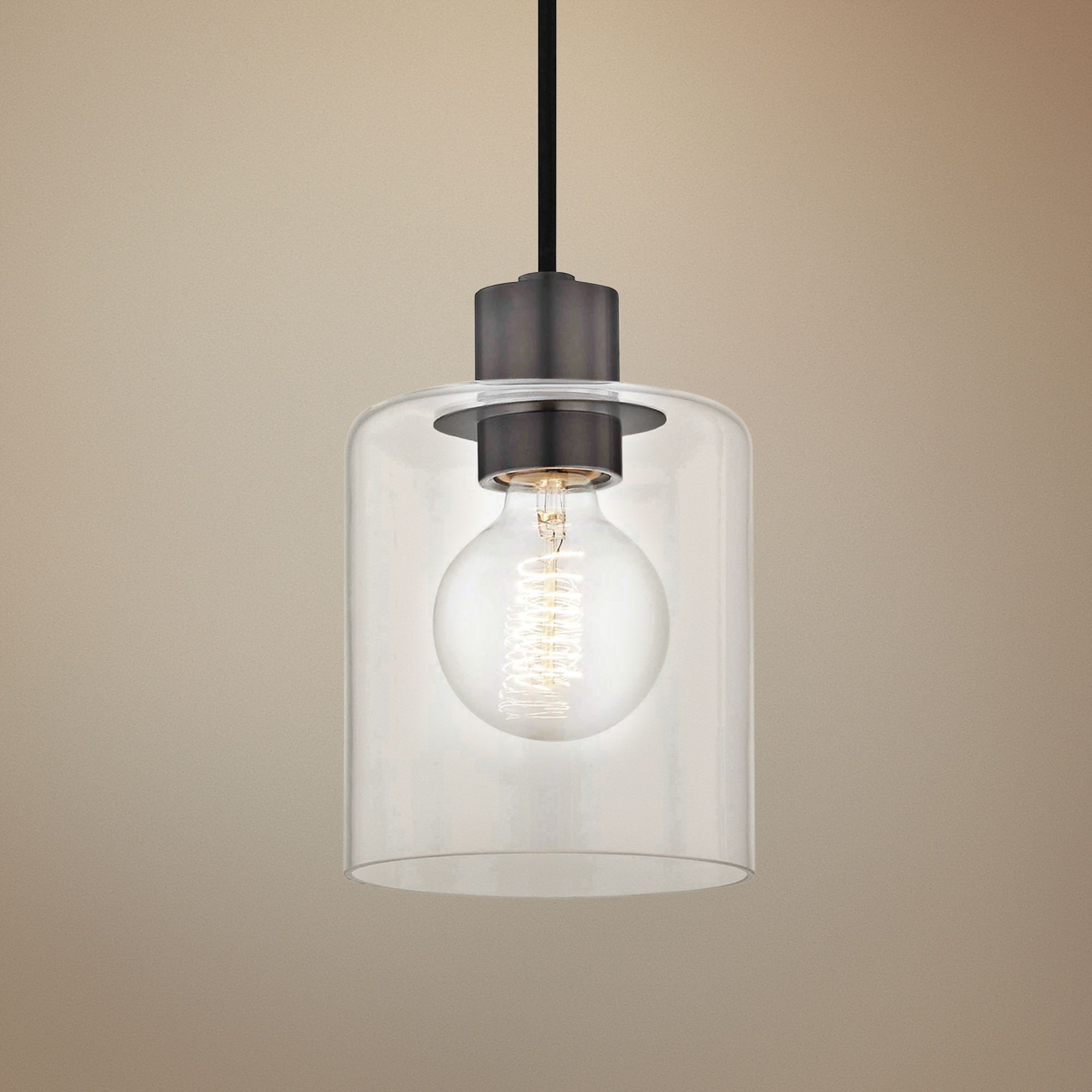 Mitzi Neko 5 1/2" Wide Old Bronze Mini Pendant