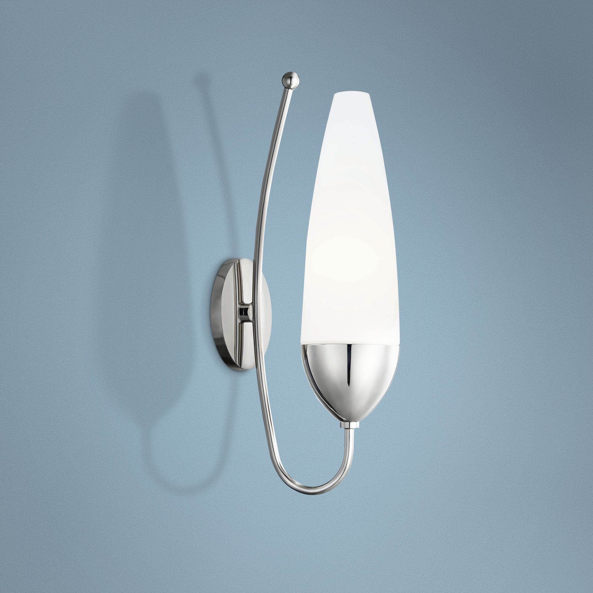 Mitzi Amee 17 1/4" High Polished Nickel Wall Sconce