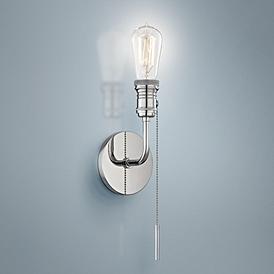 Transitional Switch Pull Chain Bathroom Lighting Lamps Plus