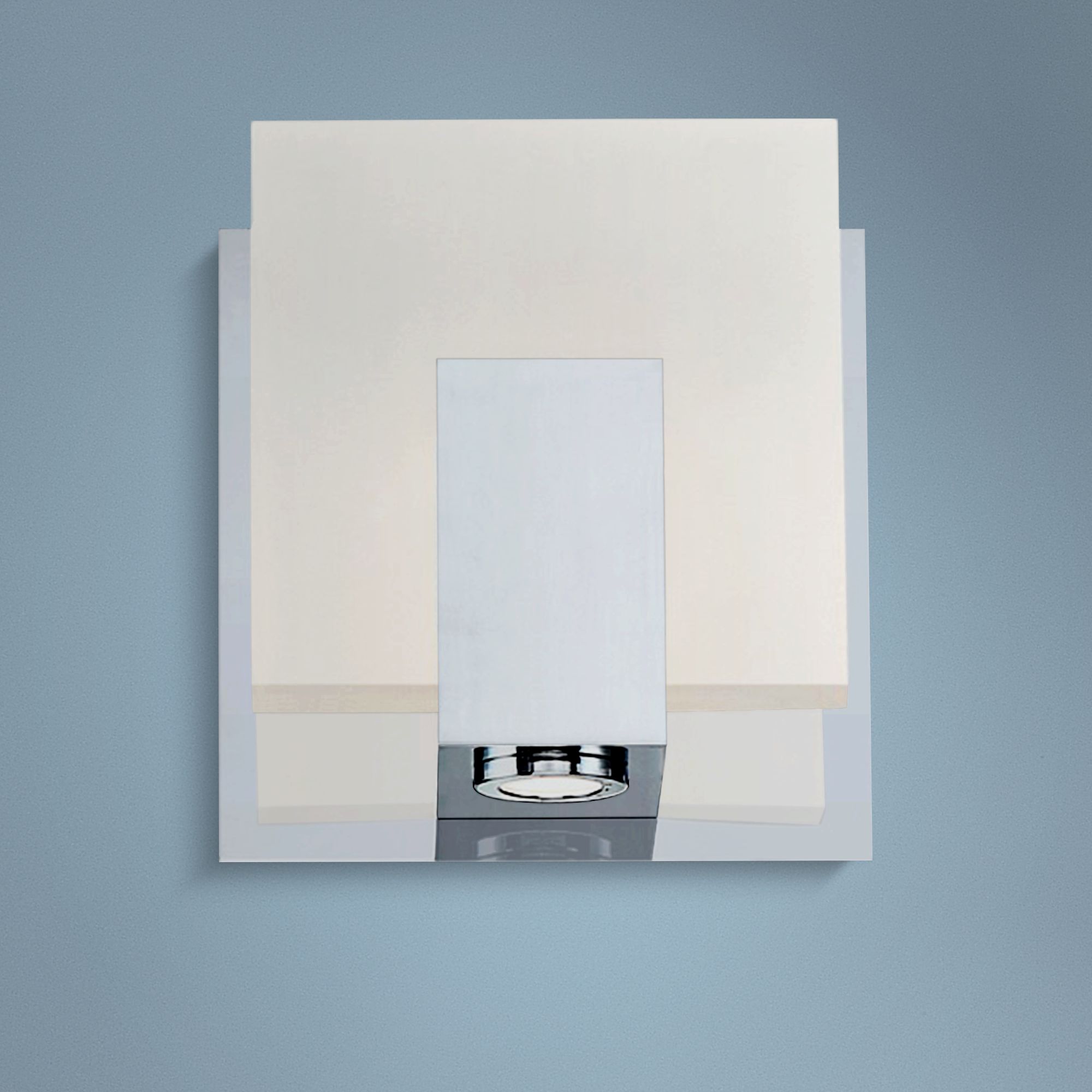 Eurofase Canmore 5" High Chrome LED Wall Sconce