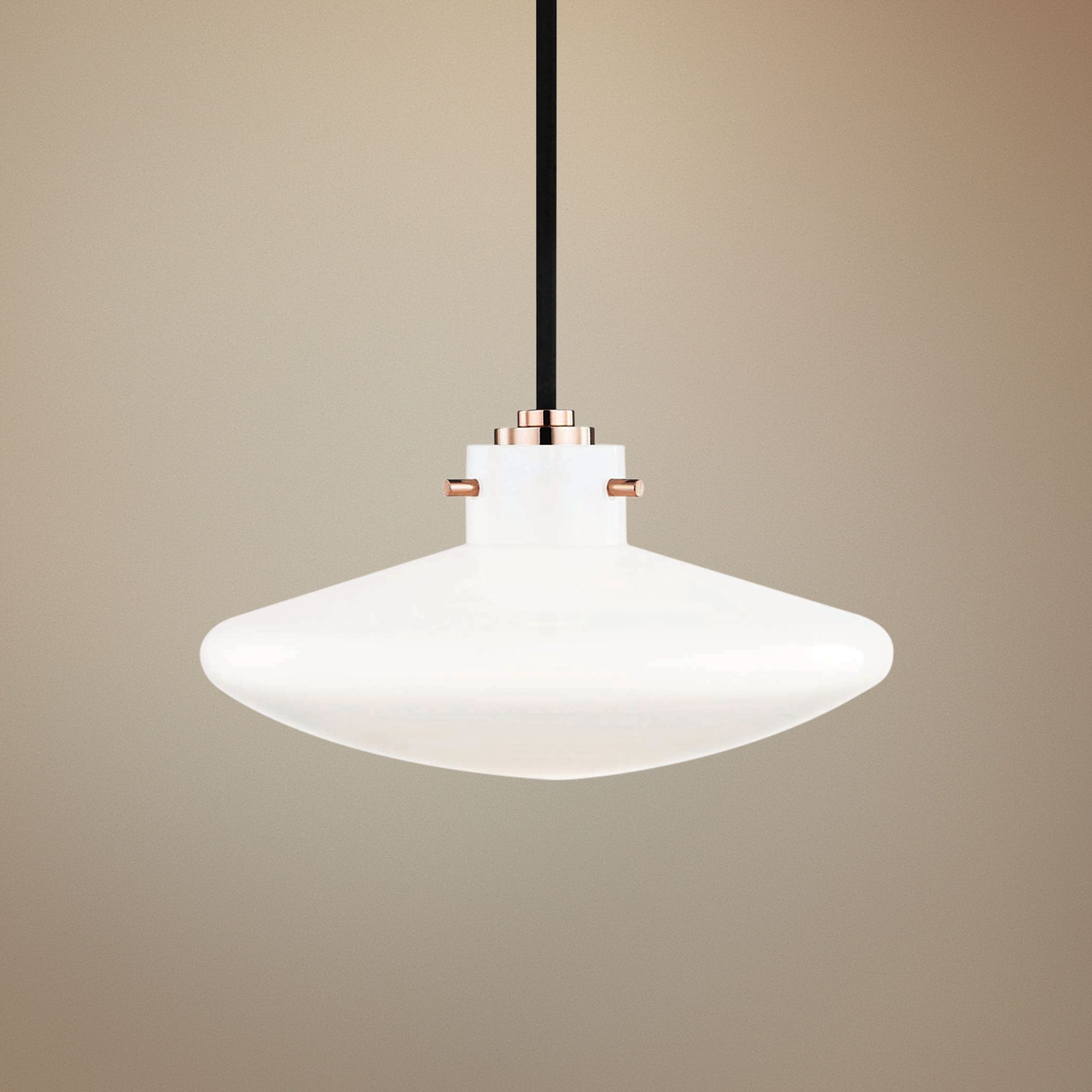 Mitzi Nemo 9 1/2" Wide Polished Copper LED Mini Pendant