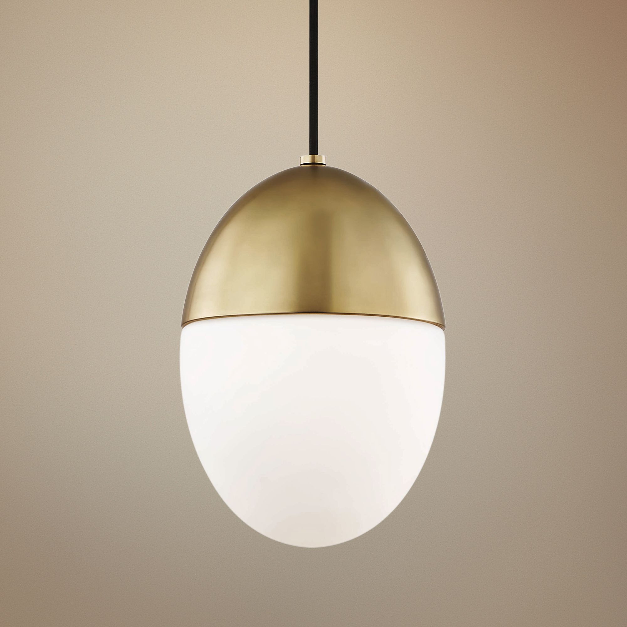Mitzi Orion 7 1/2" Wide Aged Brass Mini Pendant