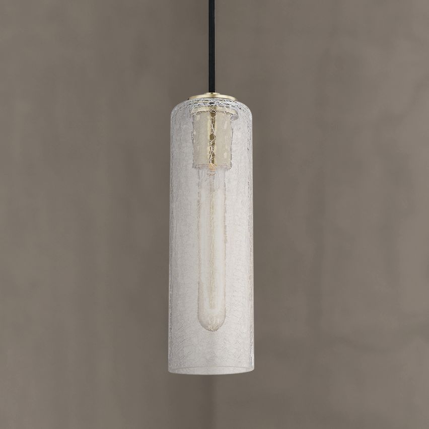 Mitzi Skye 3 1/2" Wide Aged Brass Mini Pendant