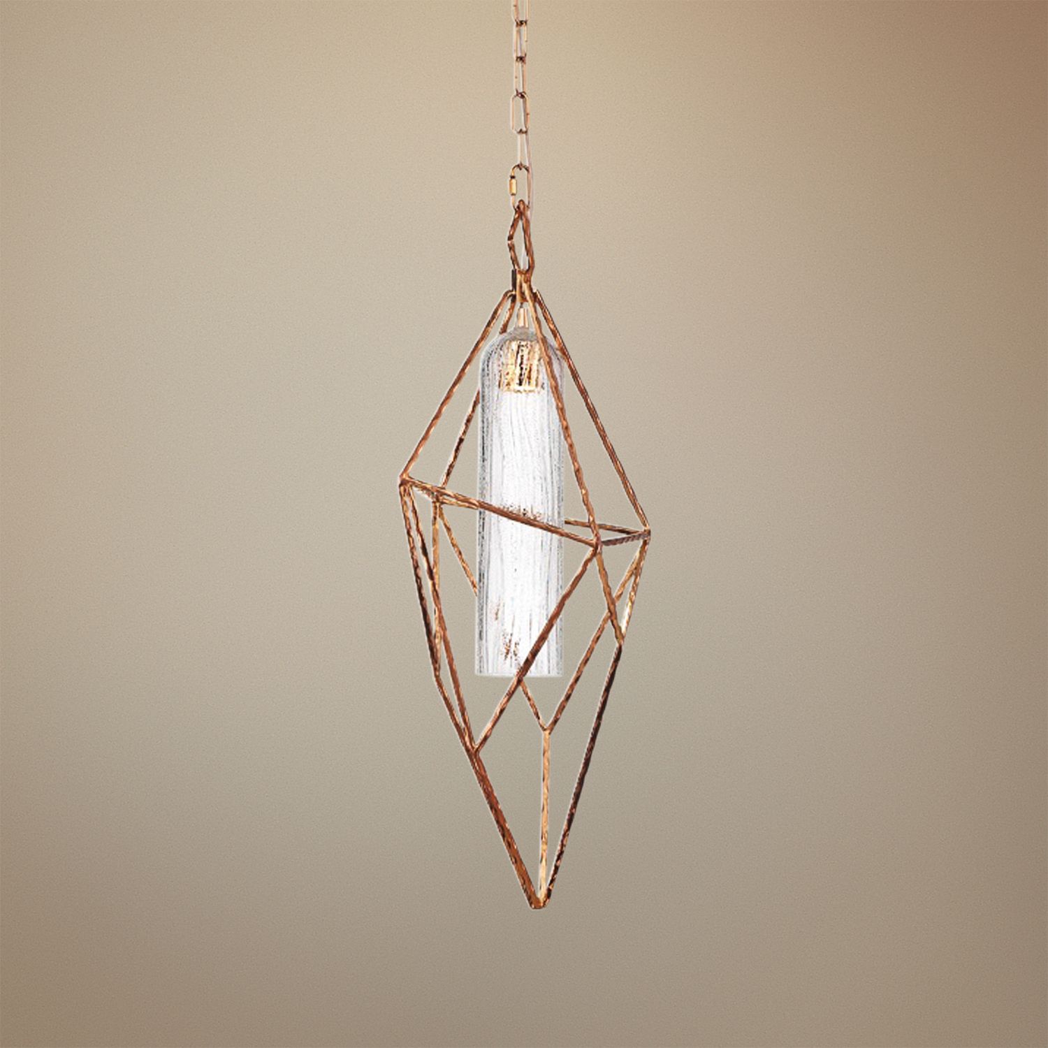 Verdino Asymmetric 10 1/4" Wide Gold LED Mini Pendant