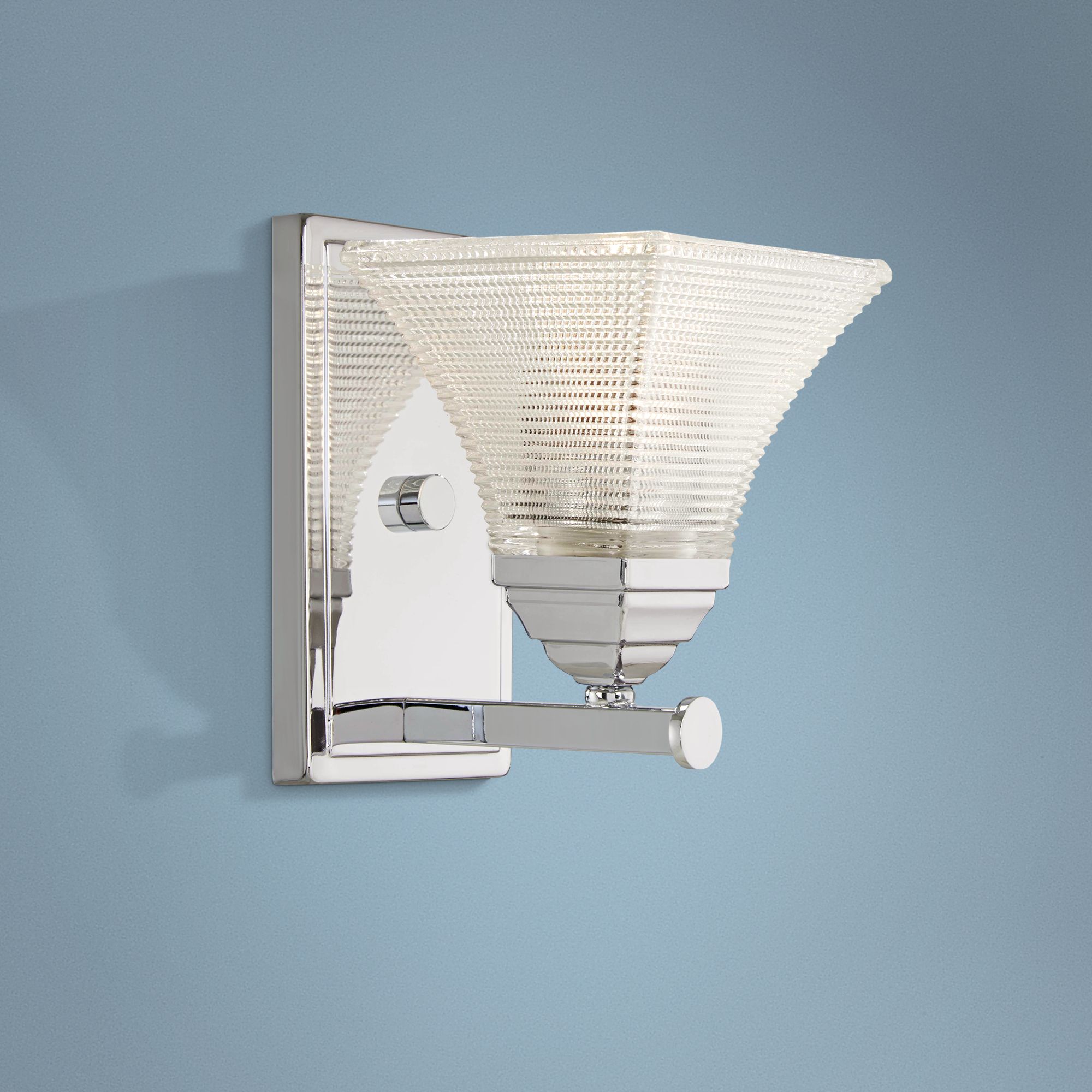 Conspire 8" High Chrome Wall Sconce