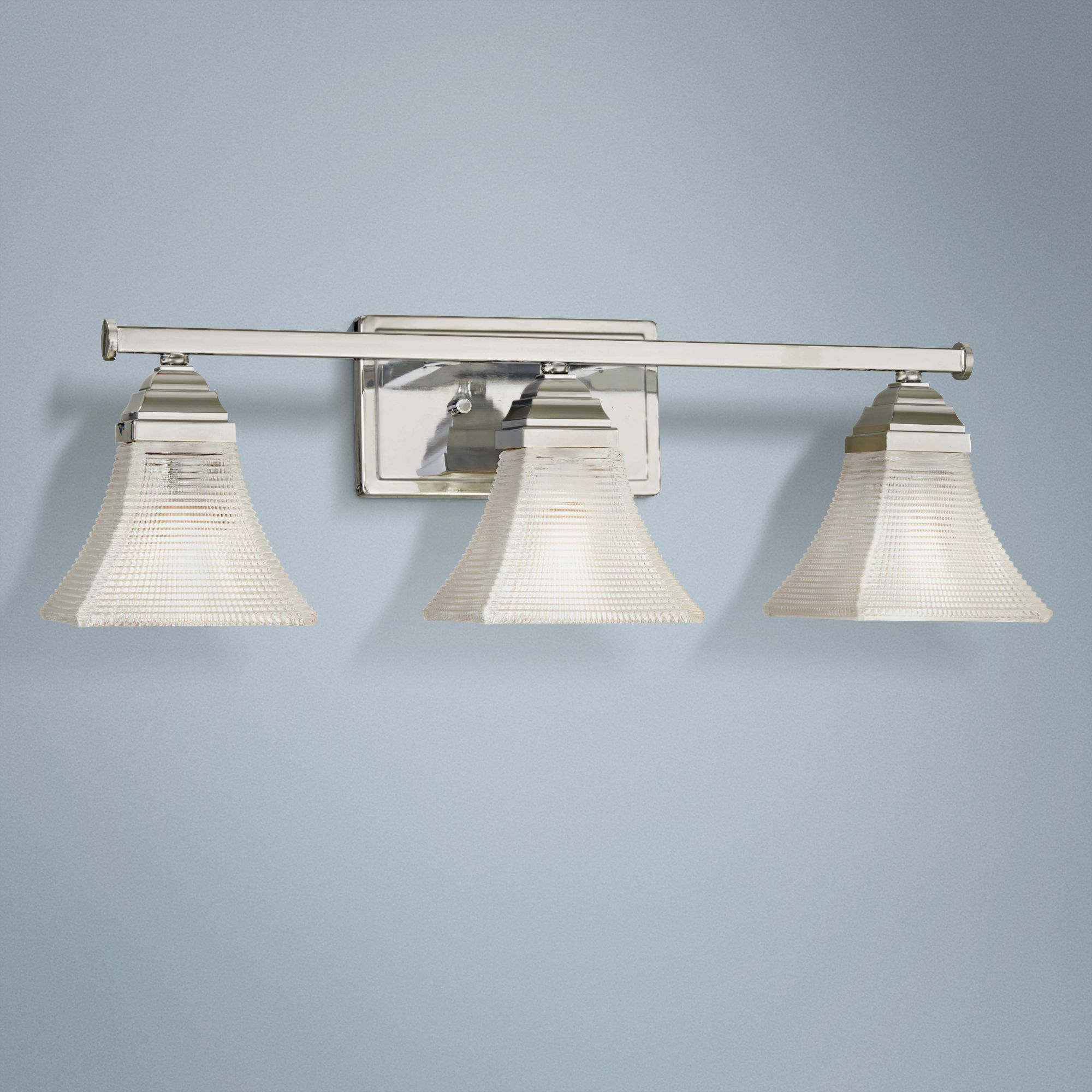 Conspire 24" Wide Chrome 3-Light Bath Light