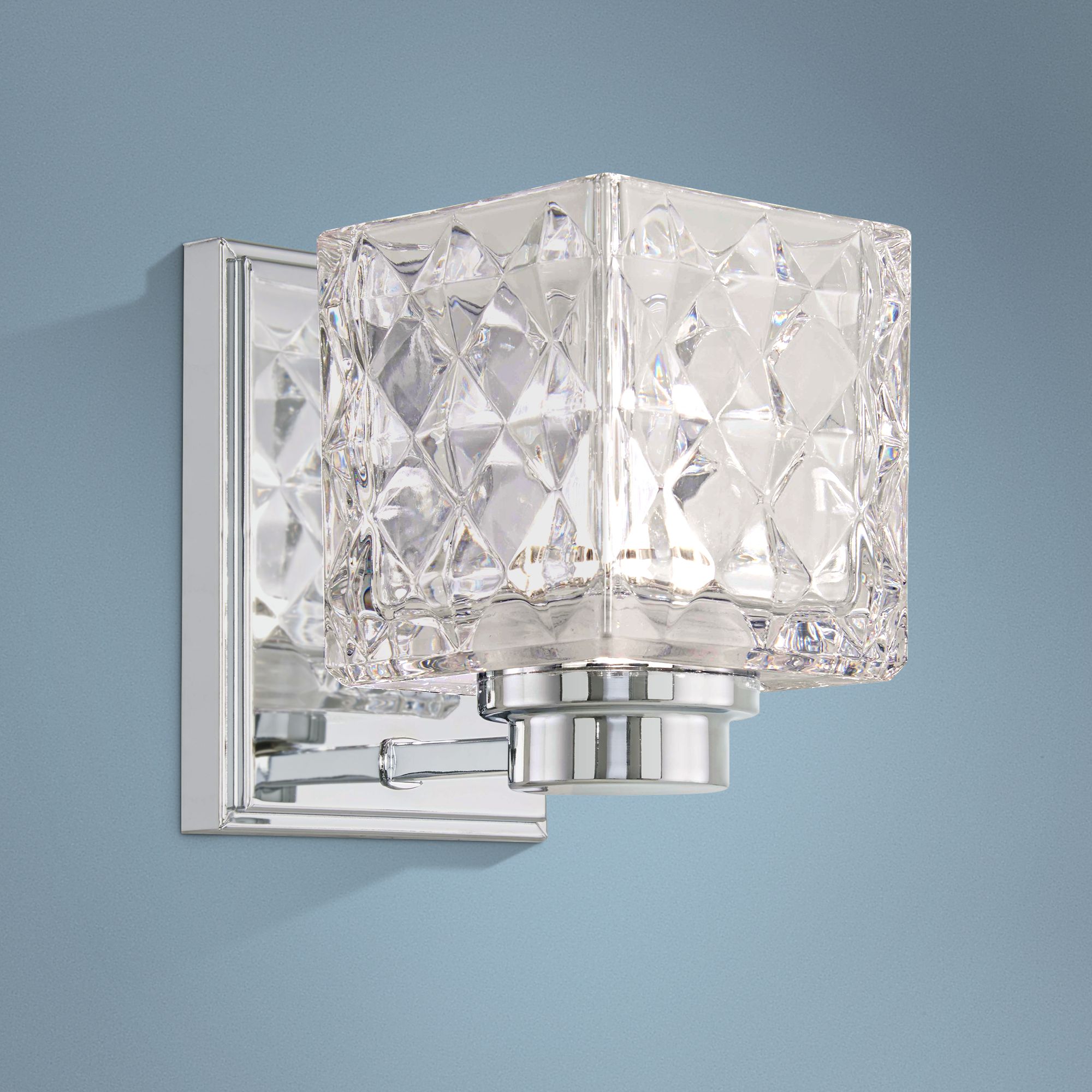 Glorietta 6" High Chrome LED Wall Sconce