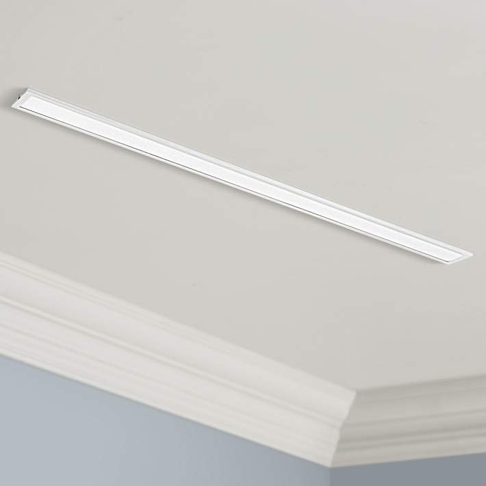 Maxim Wafer 48 Wide White 3000k Led Linear Ceiling Light 47p63 Lamps Plus
