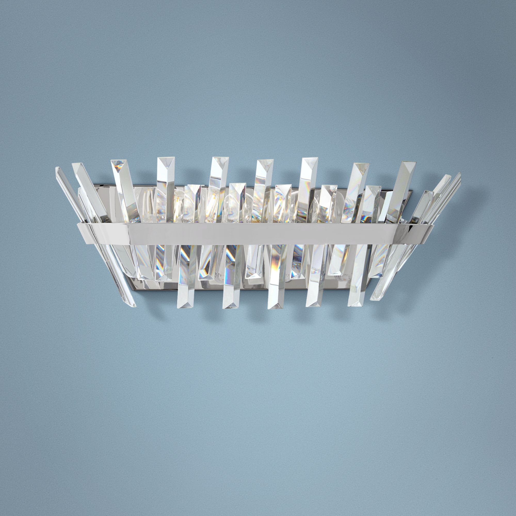 Echo Radiance 21" Wide Chrome Bath Light