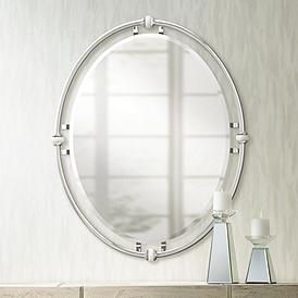 Chrome Oval Vanity Mirrors Mirrors Lamps Plus