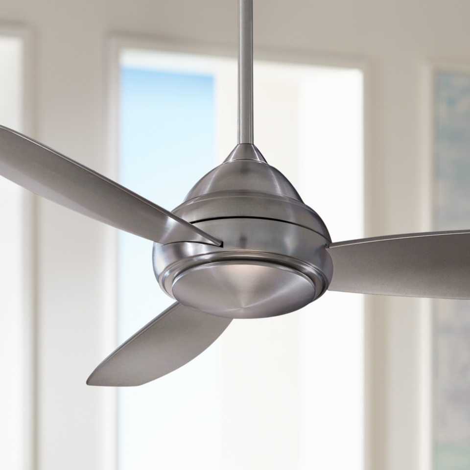 44" Minka Aire Concept 1 Brushed Nickel Ceiling Fan   #49075