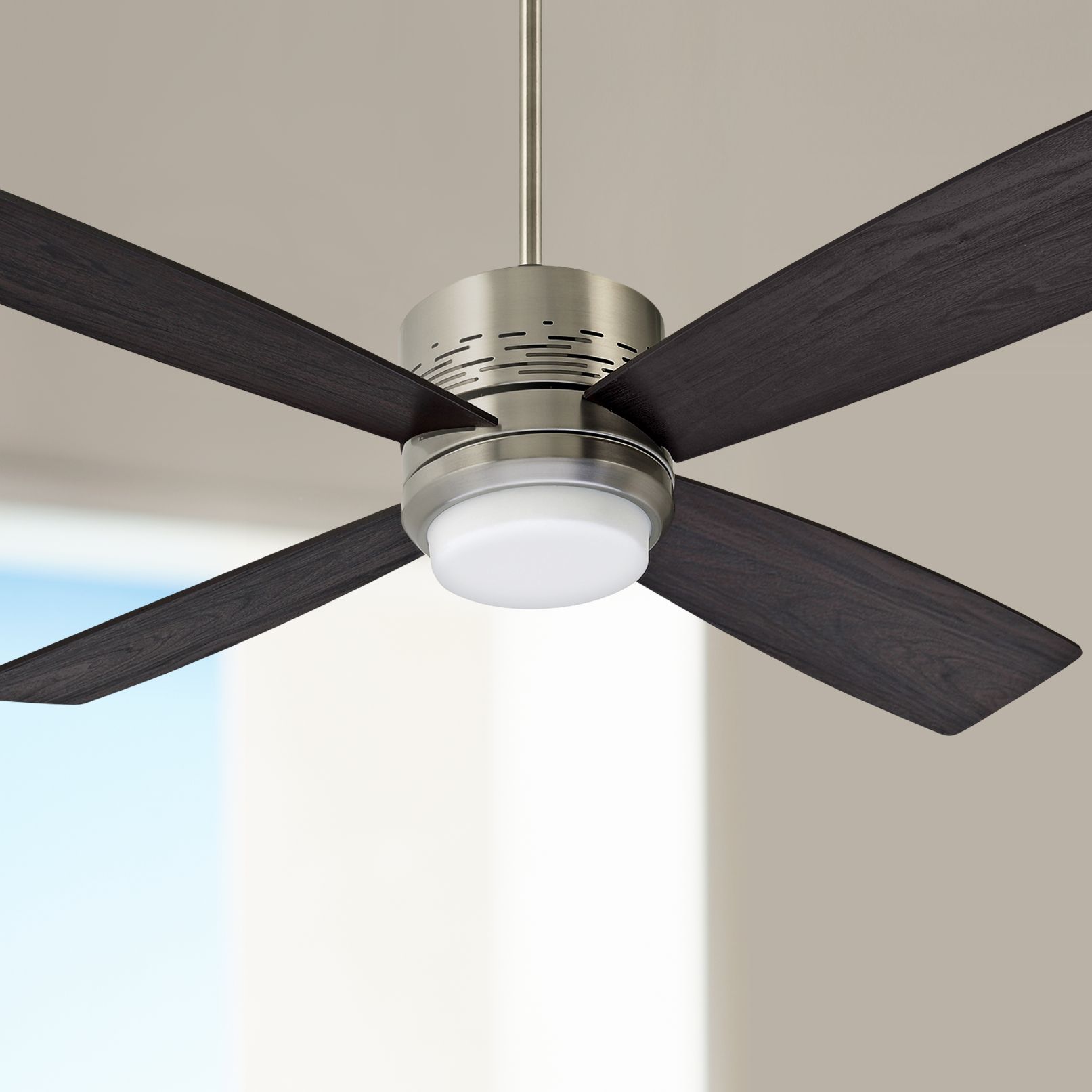 50" Emerson Highrise Steel Ceiling Fan with LED Downlight