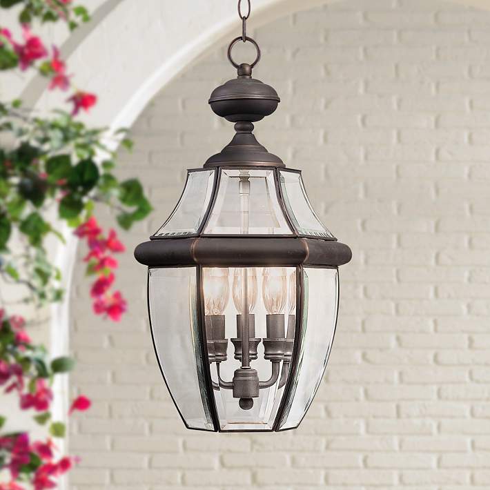 Quoizel Newbury 21 High Large Outdoor, Large Hanging Front Porch Lights
