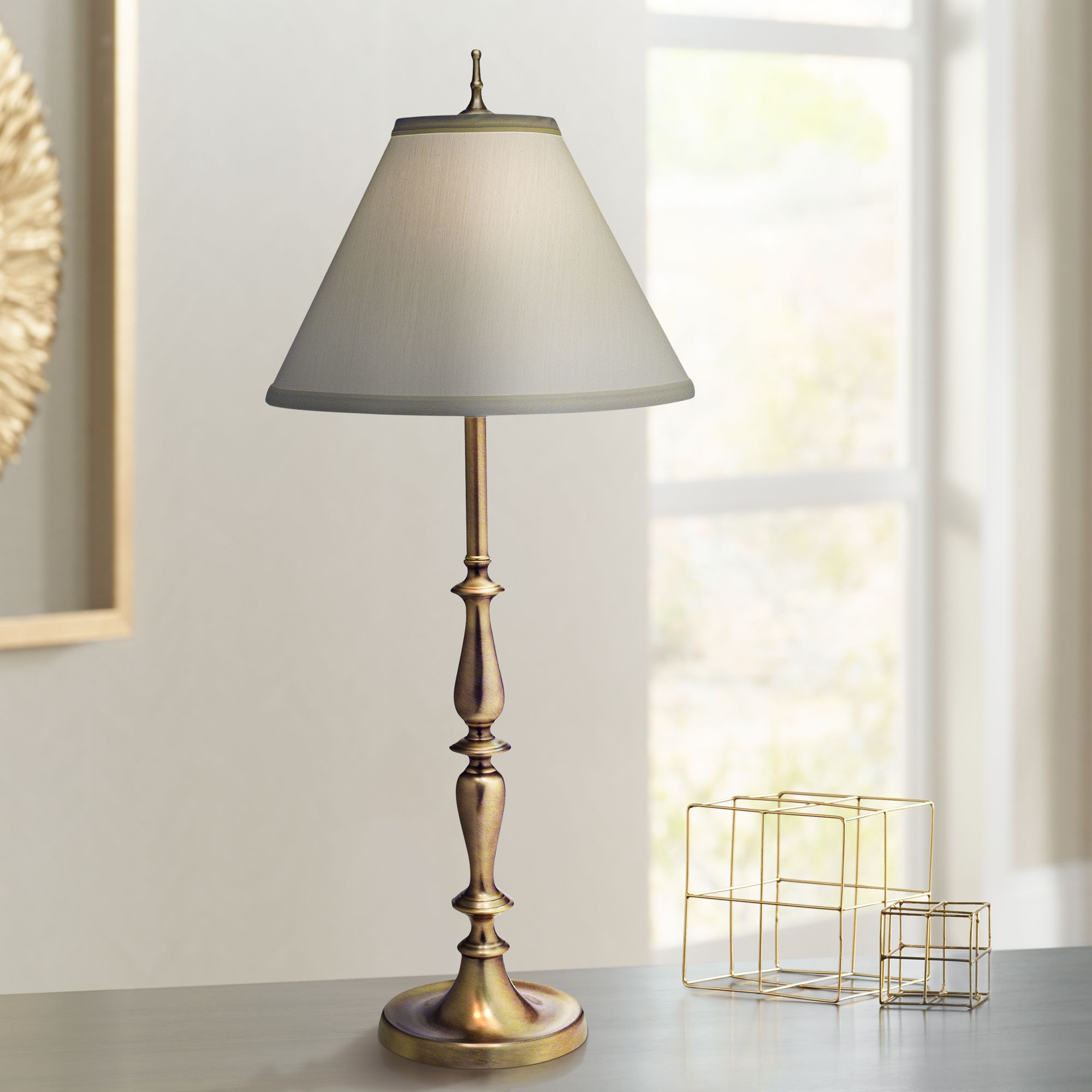 stiffel candlestick table lamps