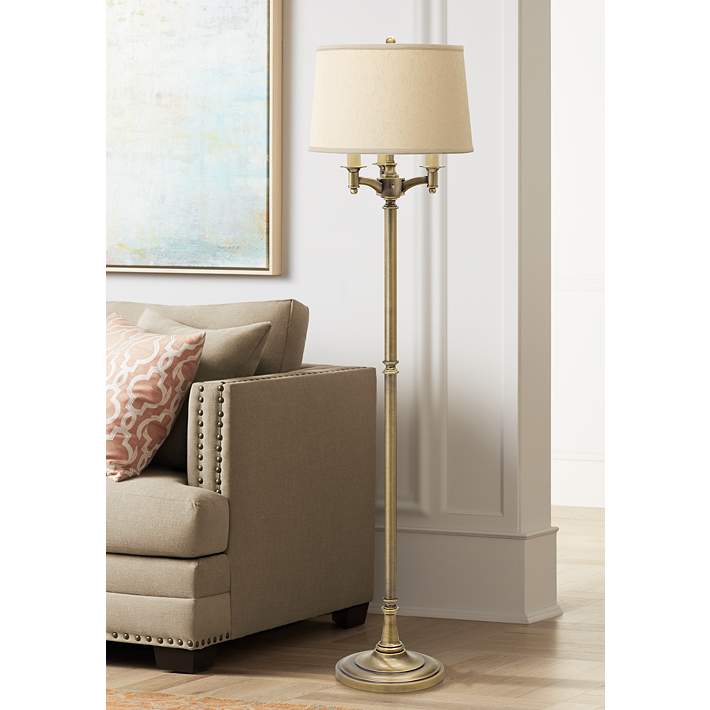 House Of Troy Lancaster 6 Way Antique, House Of Troy Floor Lamps