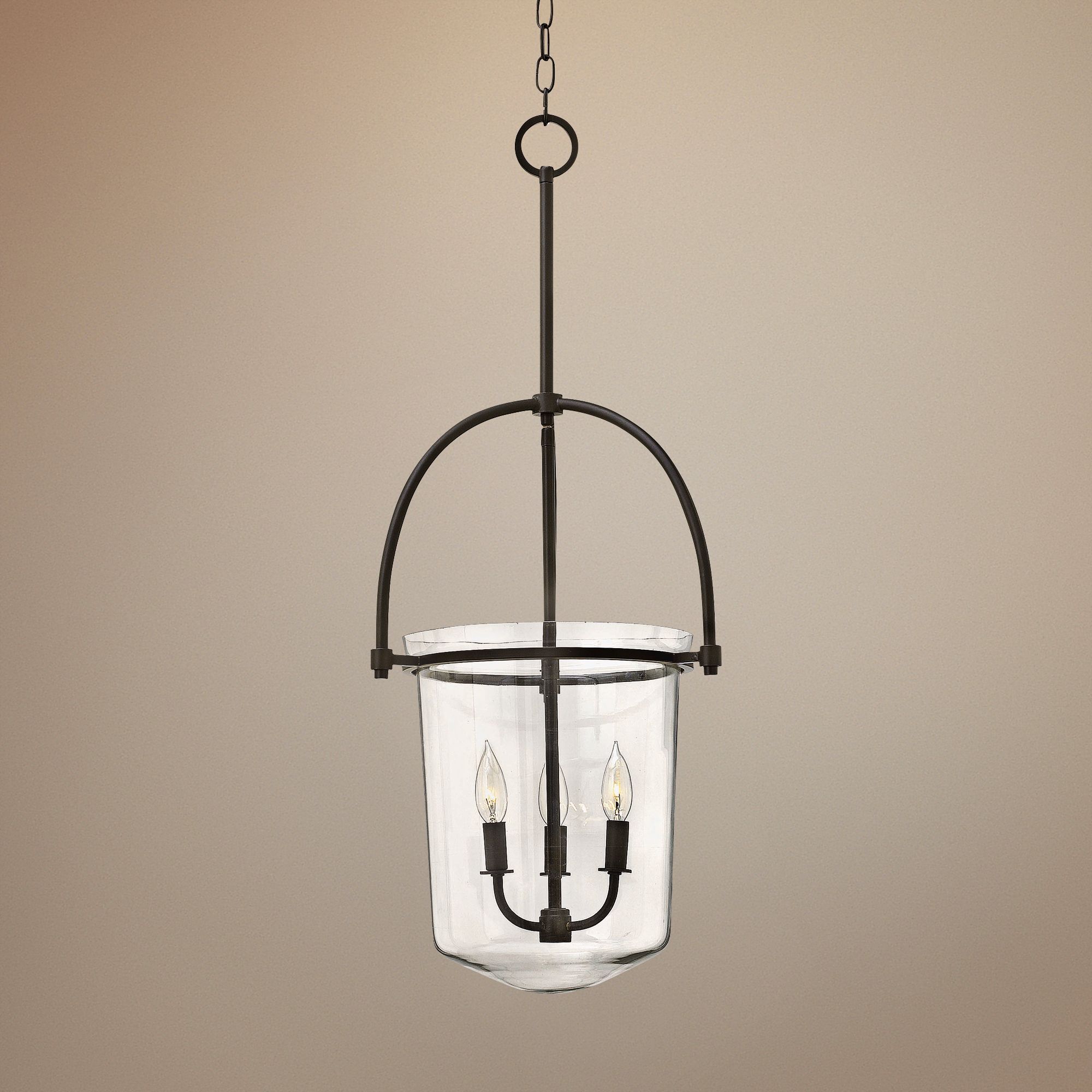 Hinkley Clancy 15 1/2" Wide Buckeye Bronze Entry Pendant