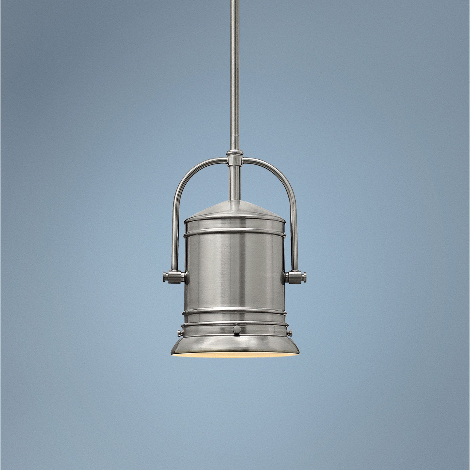 Hinkley Pullman 7 1/4" Wide Brushed Nickel Mini Pendant