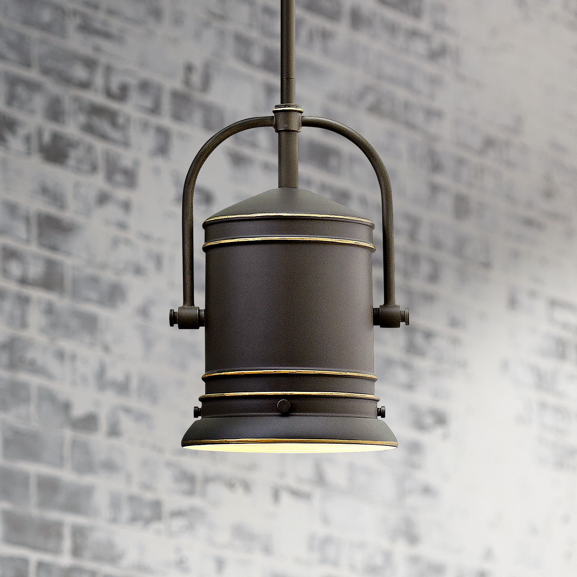 Hinkley Pullman 7 1/4" Wide Oil-Rubbed Bronze Mini Pendant