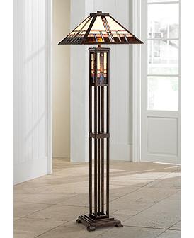 Arts And Crafts Mission Floor Lamps, Arts And Crafts Style Floor Lamps