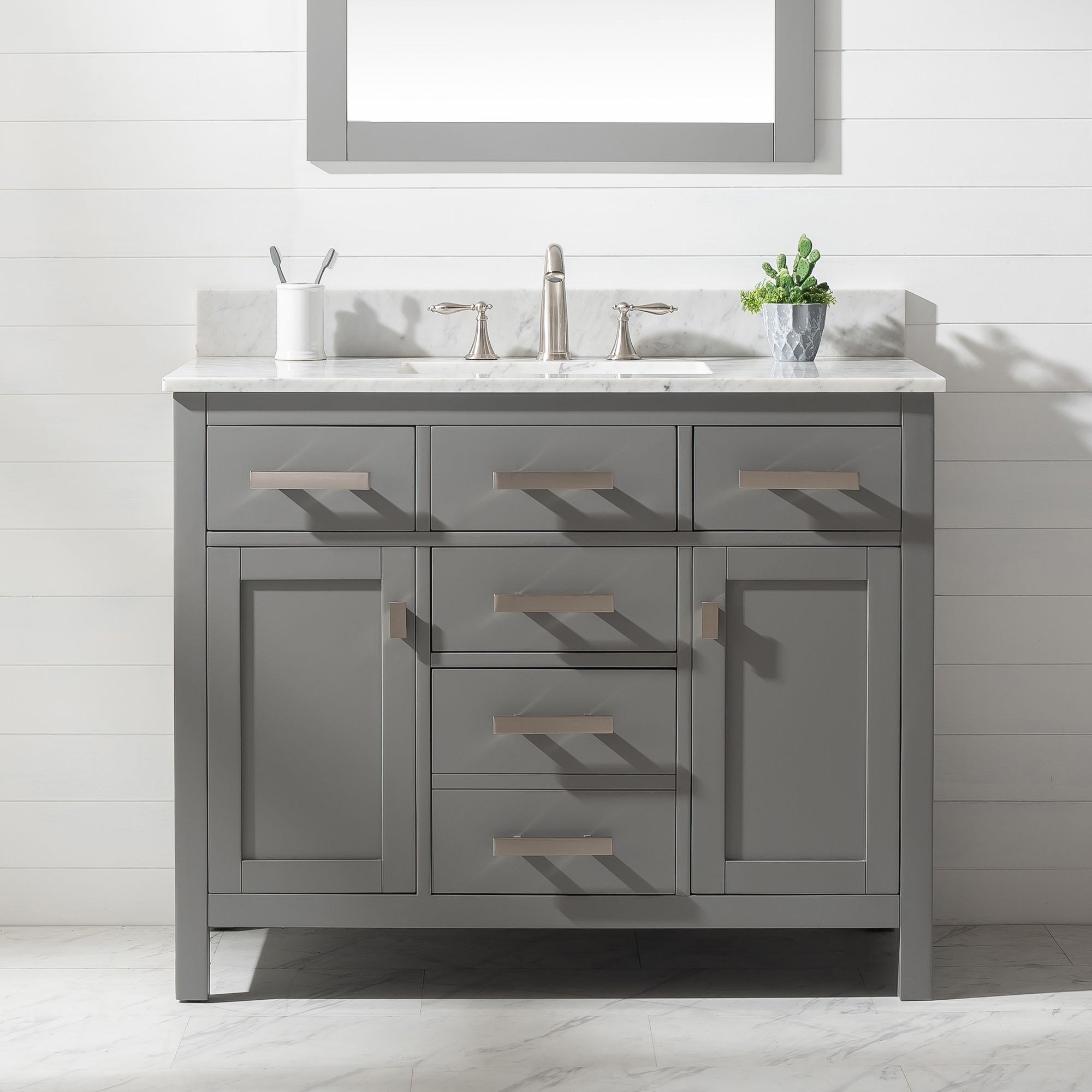 Transitional, Bathroom Vanities, 42 - 47 In., Cabinets And Storage | Lamps Plus