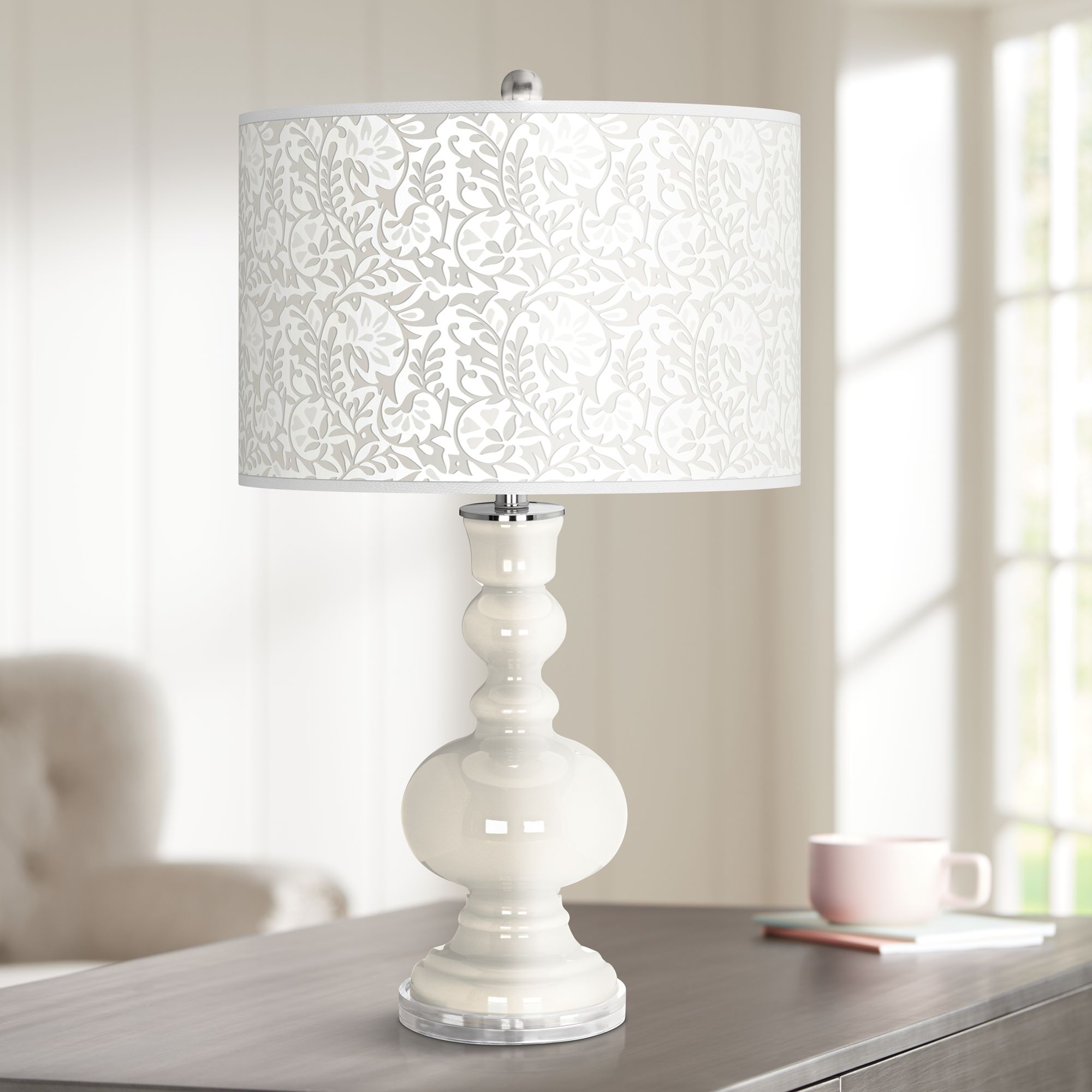 West Highland White Gardenia Apothecary Table Lamp