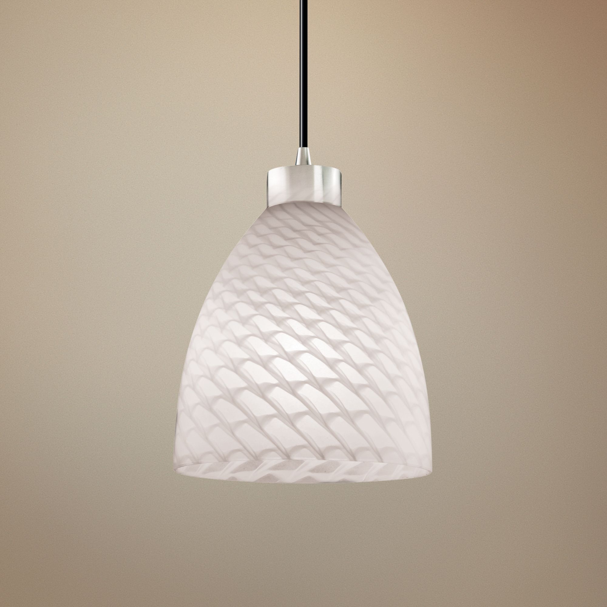 Fusion 10 1/2" Wide Polished Chrome Large Mini Pendant