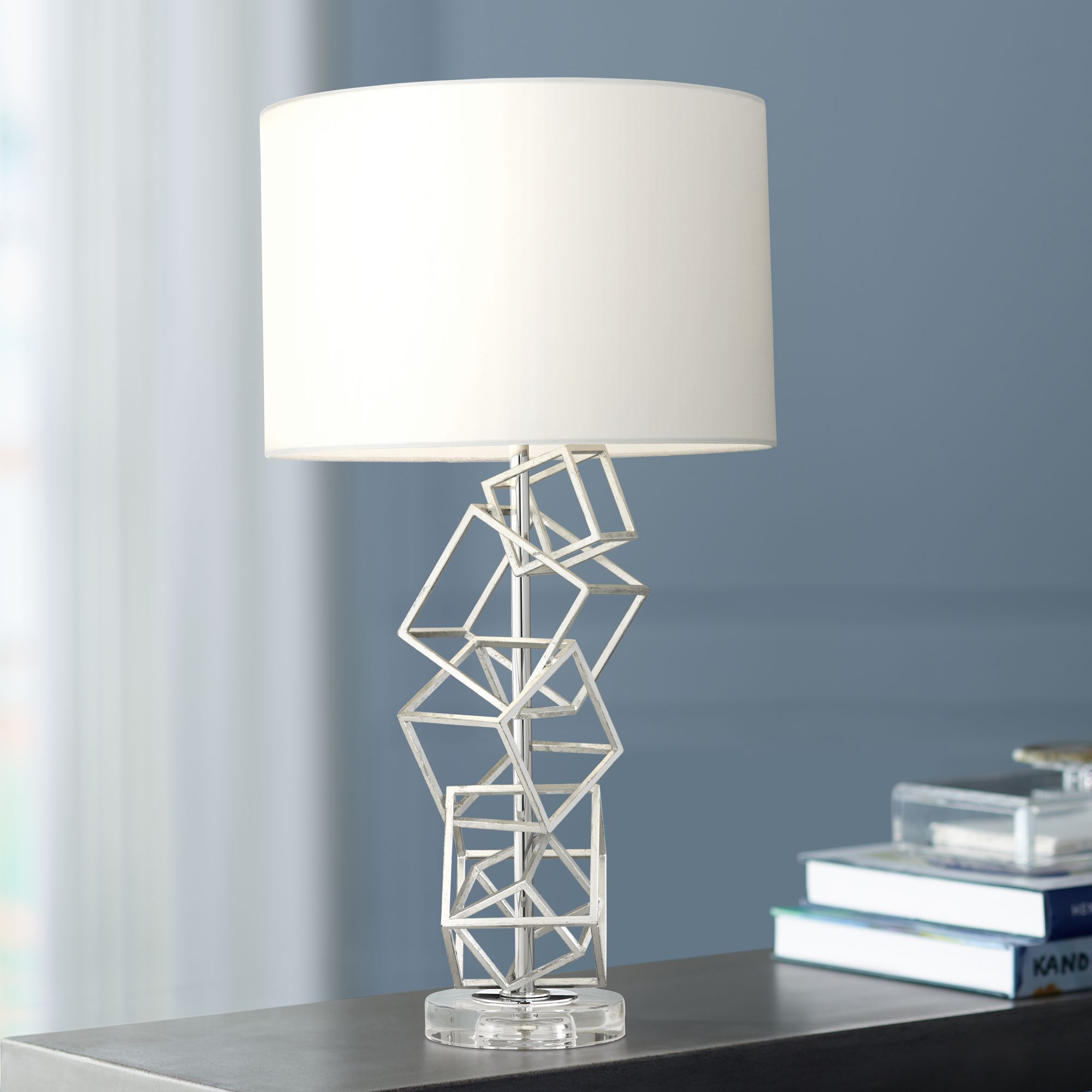 cube 5 light table lamp