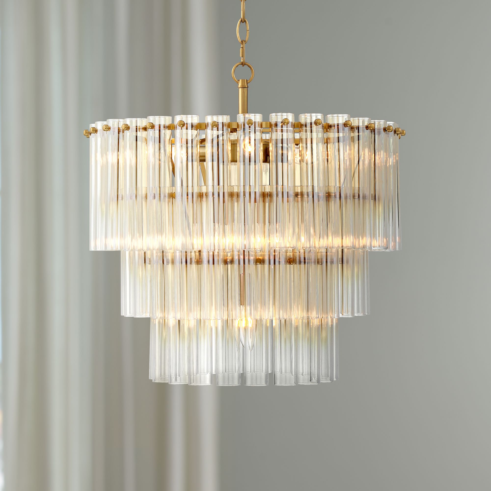 Antique Gold Pendant Light agatha 20 1 2 wide antique gold and glass pendant light