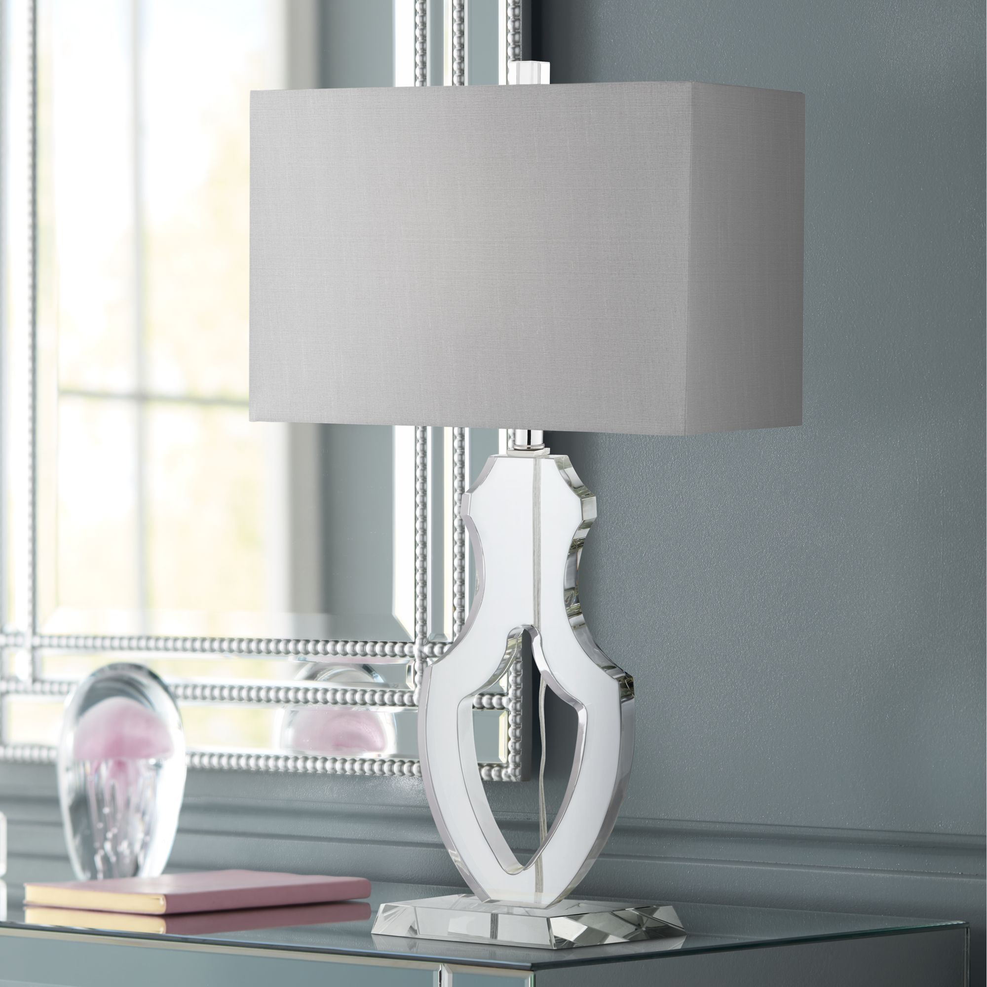 Esther Clear Crystal Table Lamp