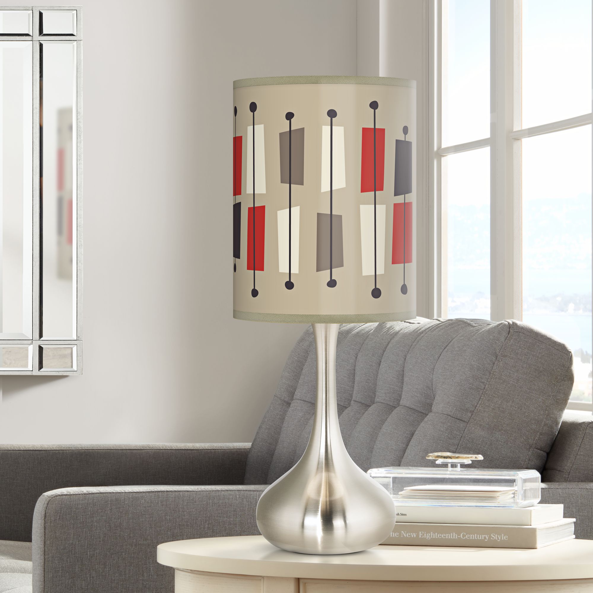 Bounce Giclee Droplet Table Lamp 54R61 Lamps Plus